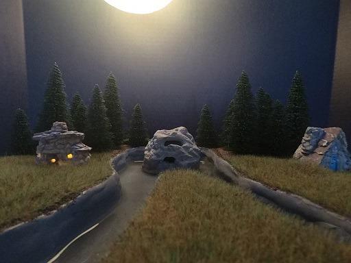 S0804 40pcs Dark Green Pine Model Cedar Trees 2.05-4.96 inch (52-126 mm) for Model Railroad Scenery Landscape Layout HO OO Scale New customer photo 2