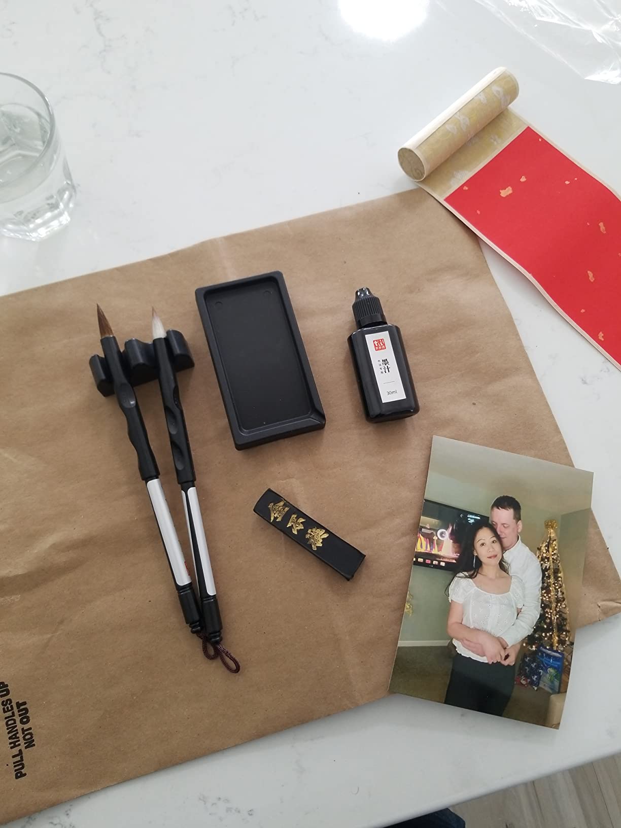 Easyou Calligraphy Painting Sets for Japanese Chinese Calligraphy Practice Beginner Updated customer photo 1