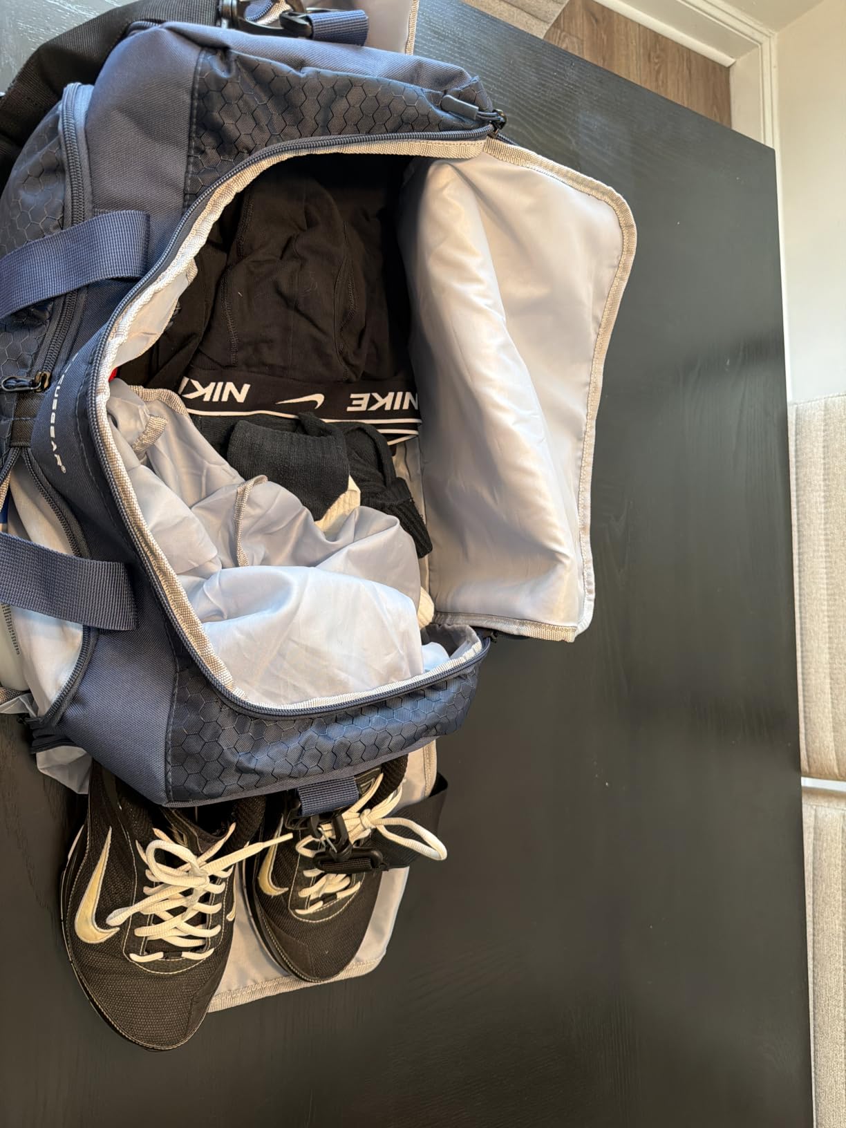 Ultimate Gym Bag 2.0: The Durable Crowdsource Designed Duffel Bag with 10 Optimal Compartments Including Water Resistant Pouch customer photo 1