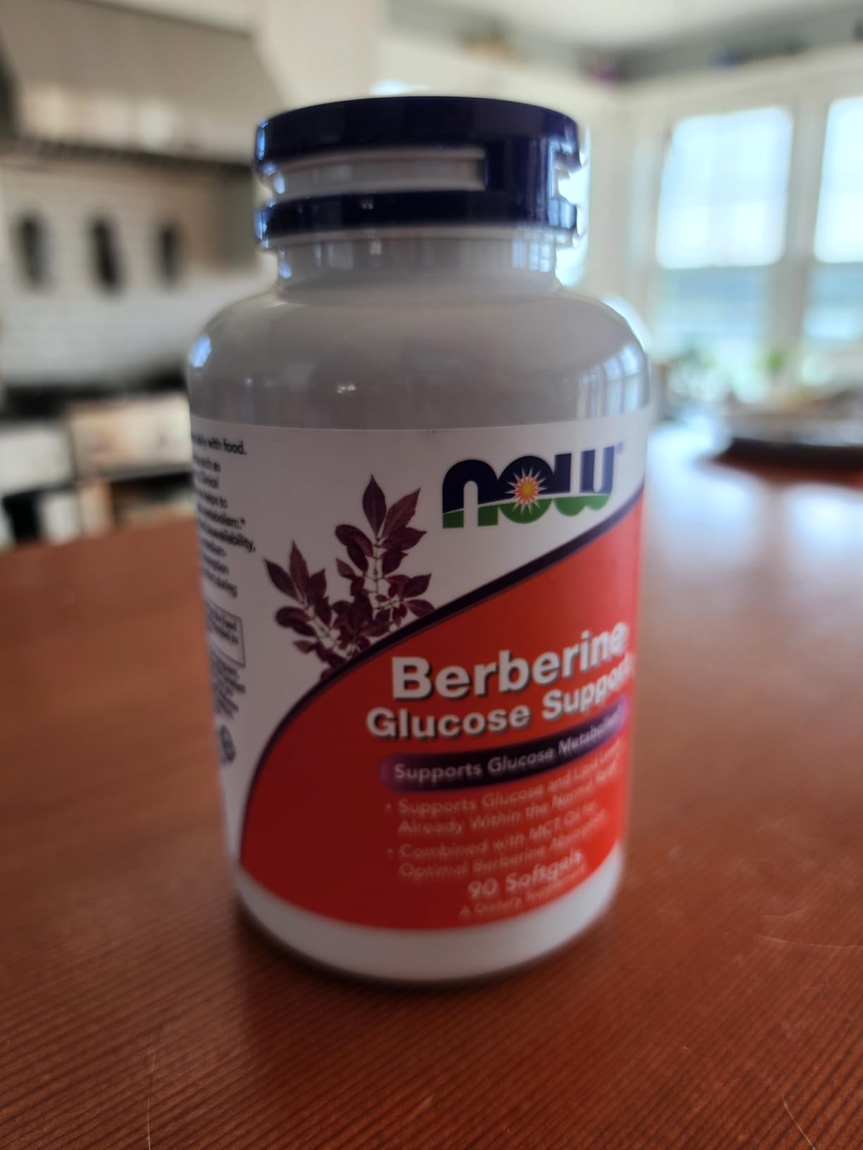 NOW Foods Supplements, Berberine Glucose Support, Combined with MCT Oil for Optimal Berberine Absorption, 90 Softgels customer photo 1