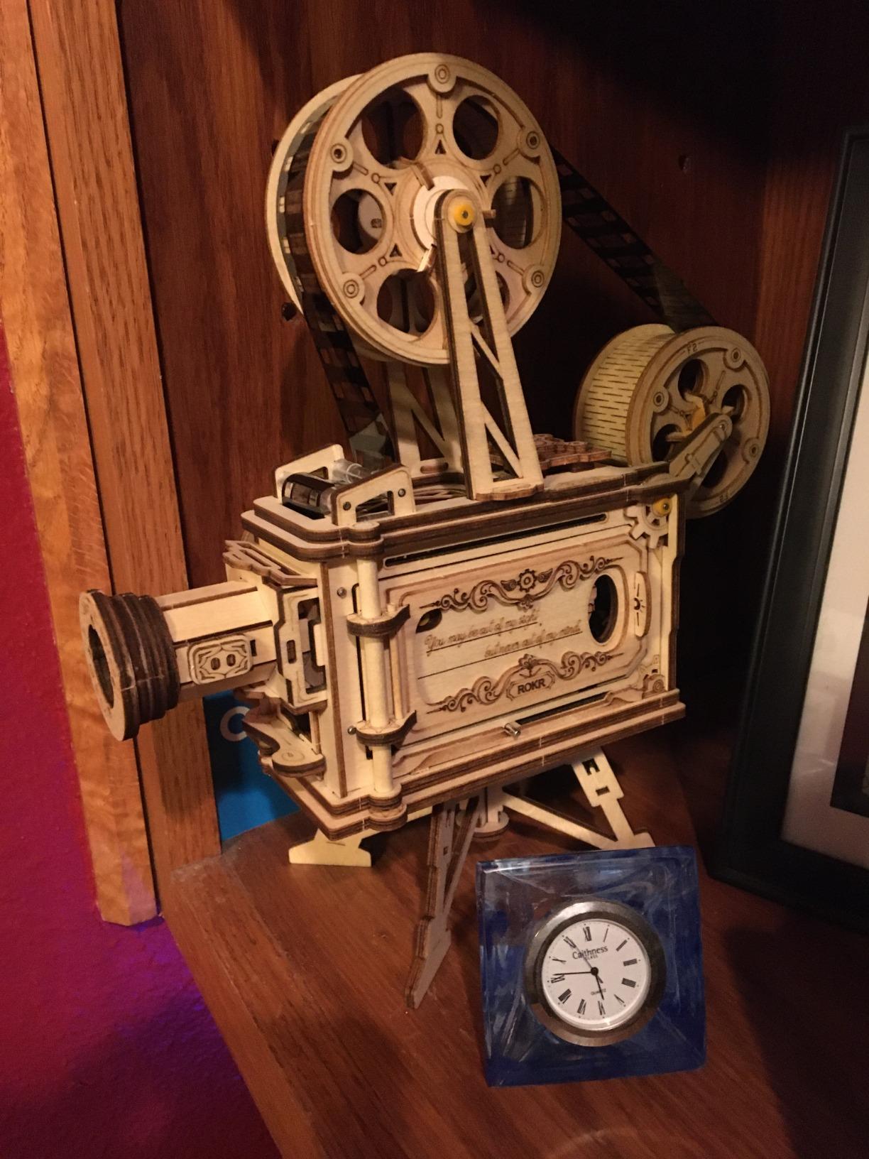3D Wooden Puzzles Vitascope for Adults - Model Building Kits Mechanical Construction customer photo 1