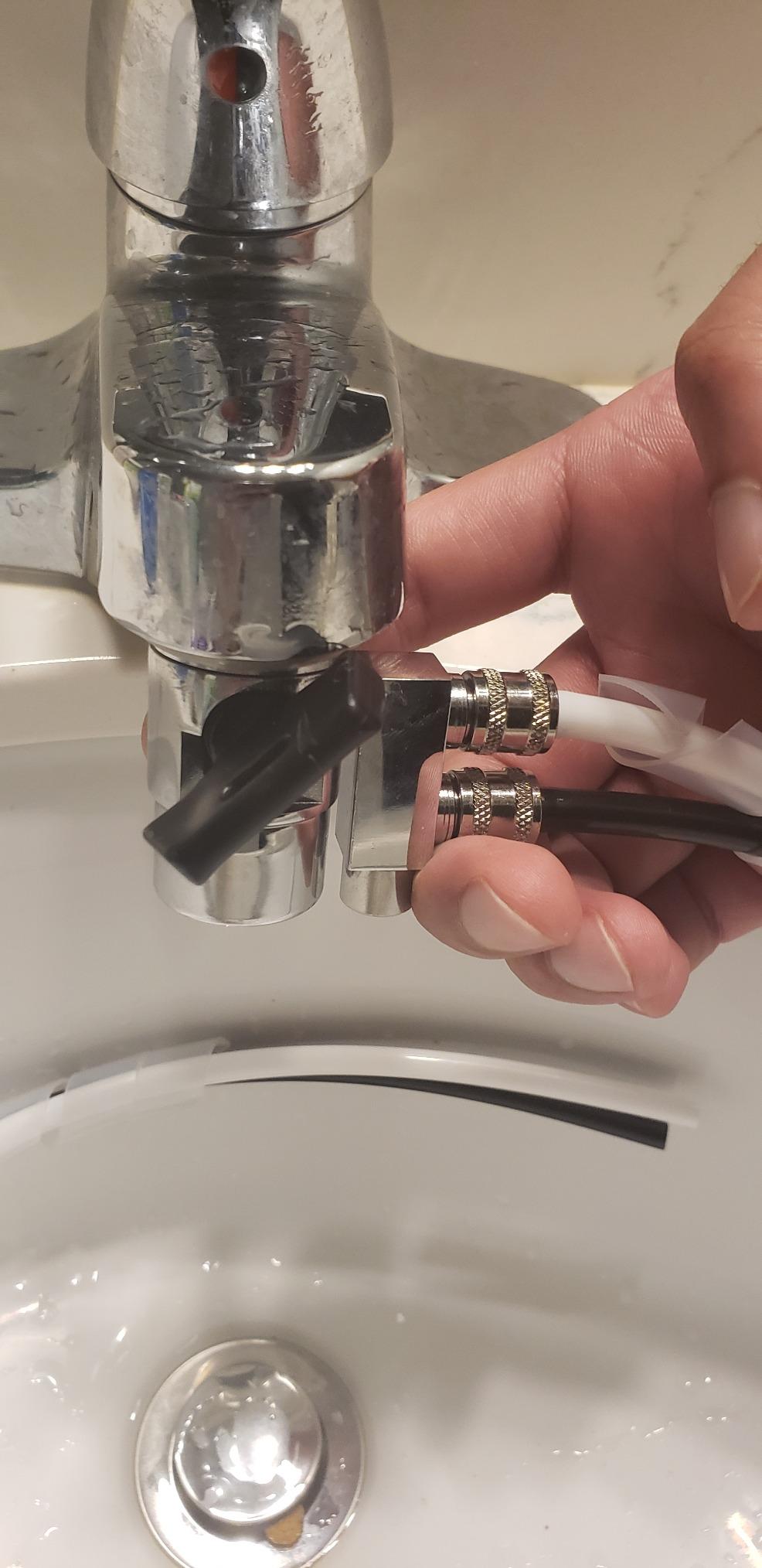 Express Water Countertop Reverse Osmosis Water Filtration System, White customer photo 2