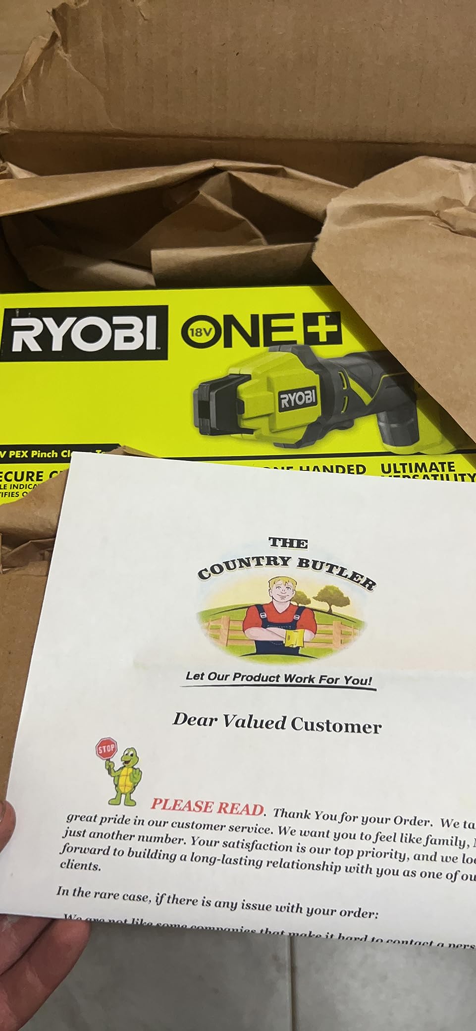 RYOBI ONEAND 18V Lithium-ION Cordless PEX TUBING CLAMP Tool Tool ONLY P660 customer photo 2