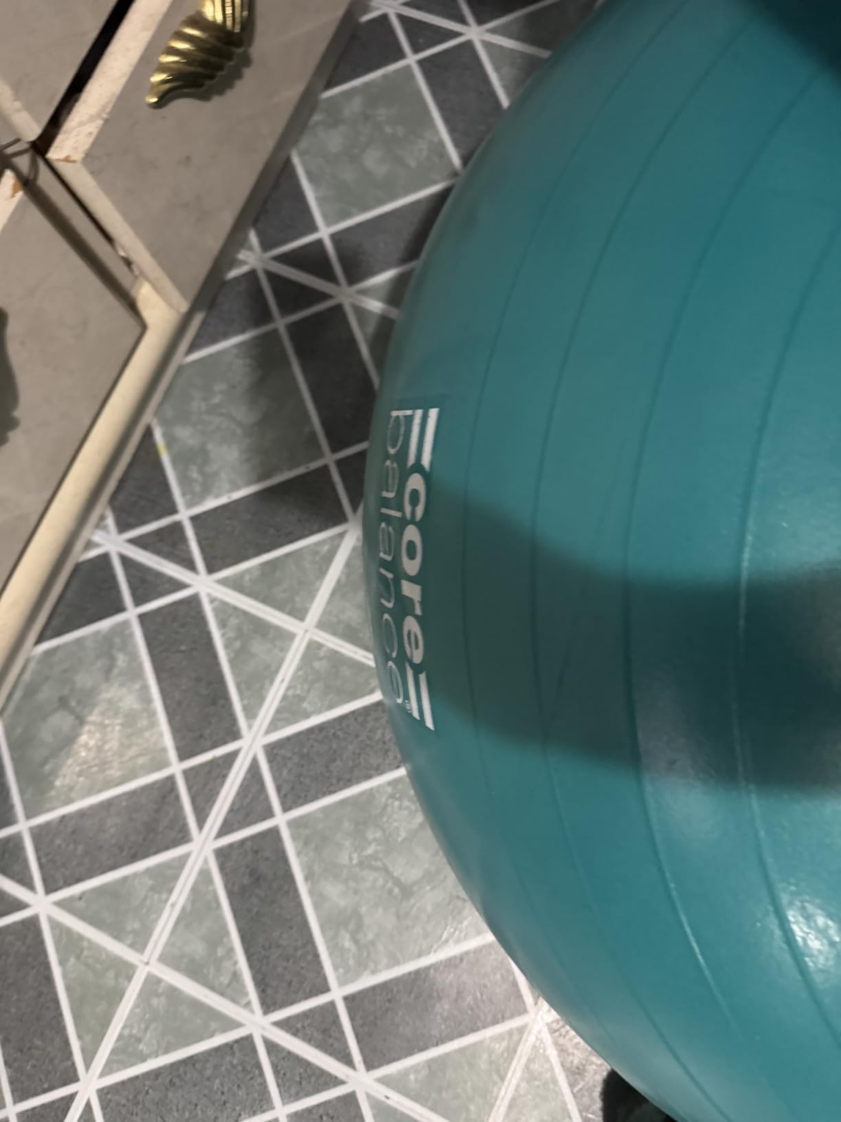 Core Balance Exercise Ball, Stability Ball for Yoga, Pilates and Fitness, Gym Ball for Home Gym and Office Chair, Training, Physical Therapy, Anti Burst, Pump Included, 55cm 65cm 75cm 85cm customer photo 2