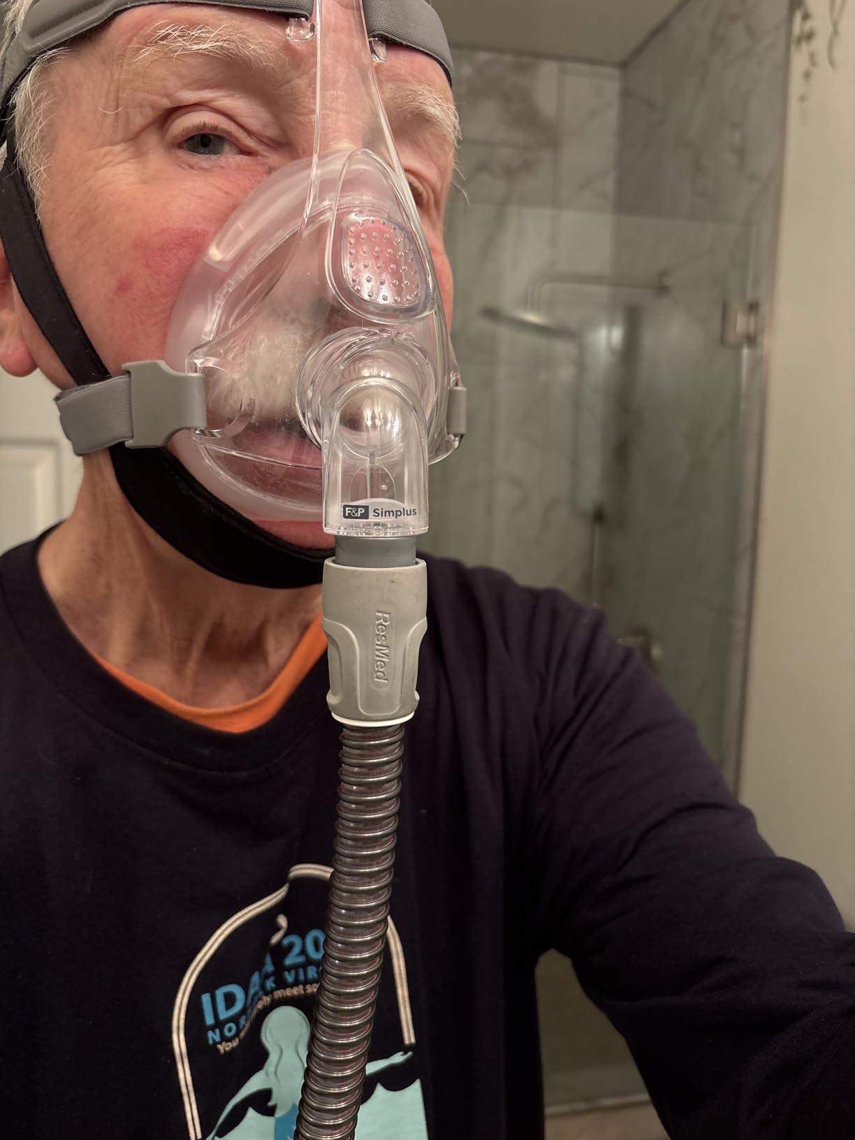 Chin Strap for CPAP Users and Sleeping - Anti Snoring Device | Adjustable Breathable Jaw Strap, Keeps Mouth Closed, Snore Stopper for Men and Women, Comfortable Fit, Reduces Air Leak customer photo 2