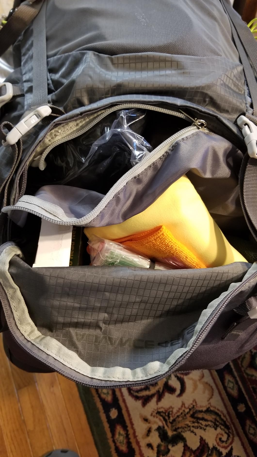 N NEVO RHINO Internal Frame Hiking Backpack 50/60/65/70/80L with Rain Cover customer photo 1