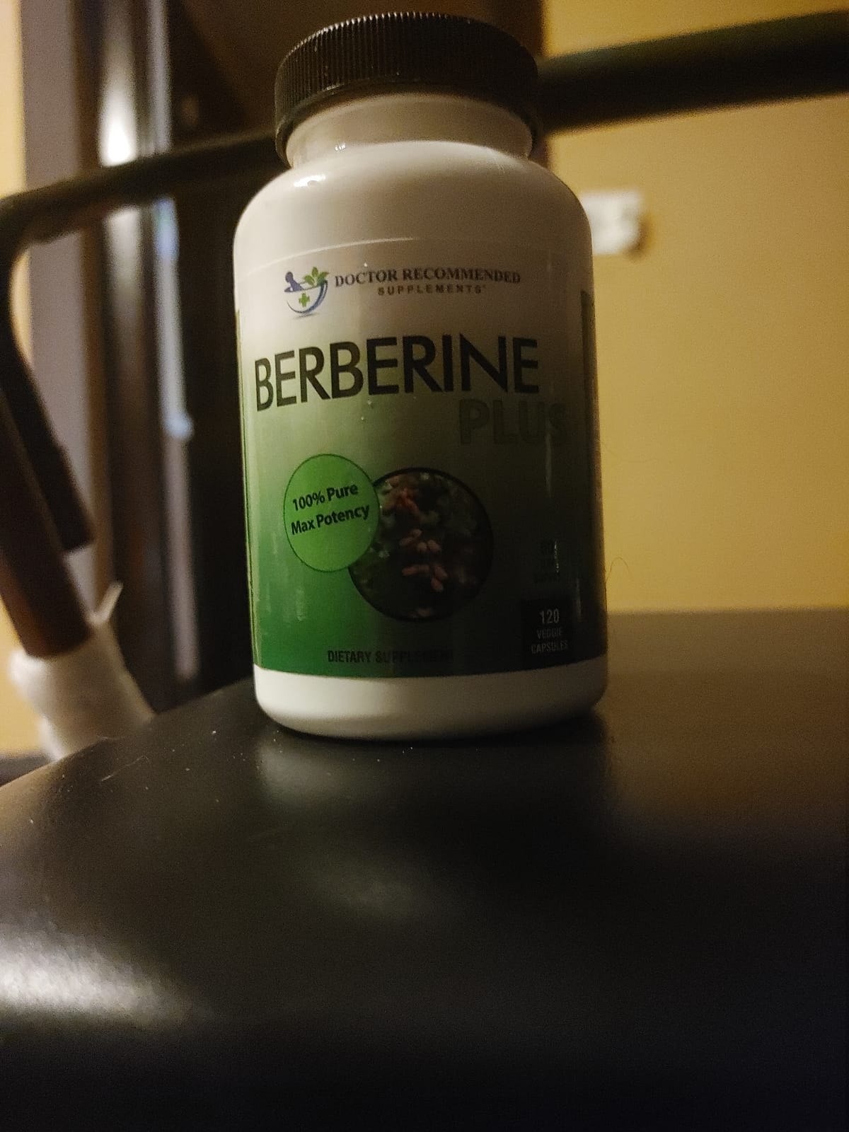 DOCTOR RECOMMENDED SUPPLEMENTS Berberine Plus 1200mg Per Serving - 120 Veggie Capsules with Royal Jelly customer photo 1