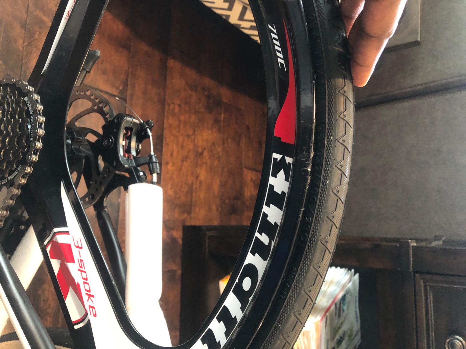 EUROBIKE Road Bike TSM XC550 Bike 21 Speed Dual Disc Brake 54CM 3-Spoke Wheels Bicycle customer photo 1