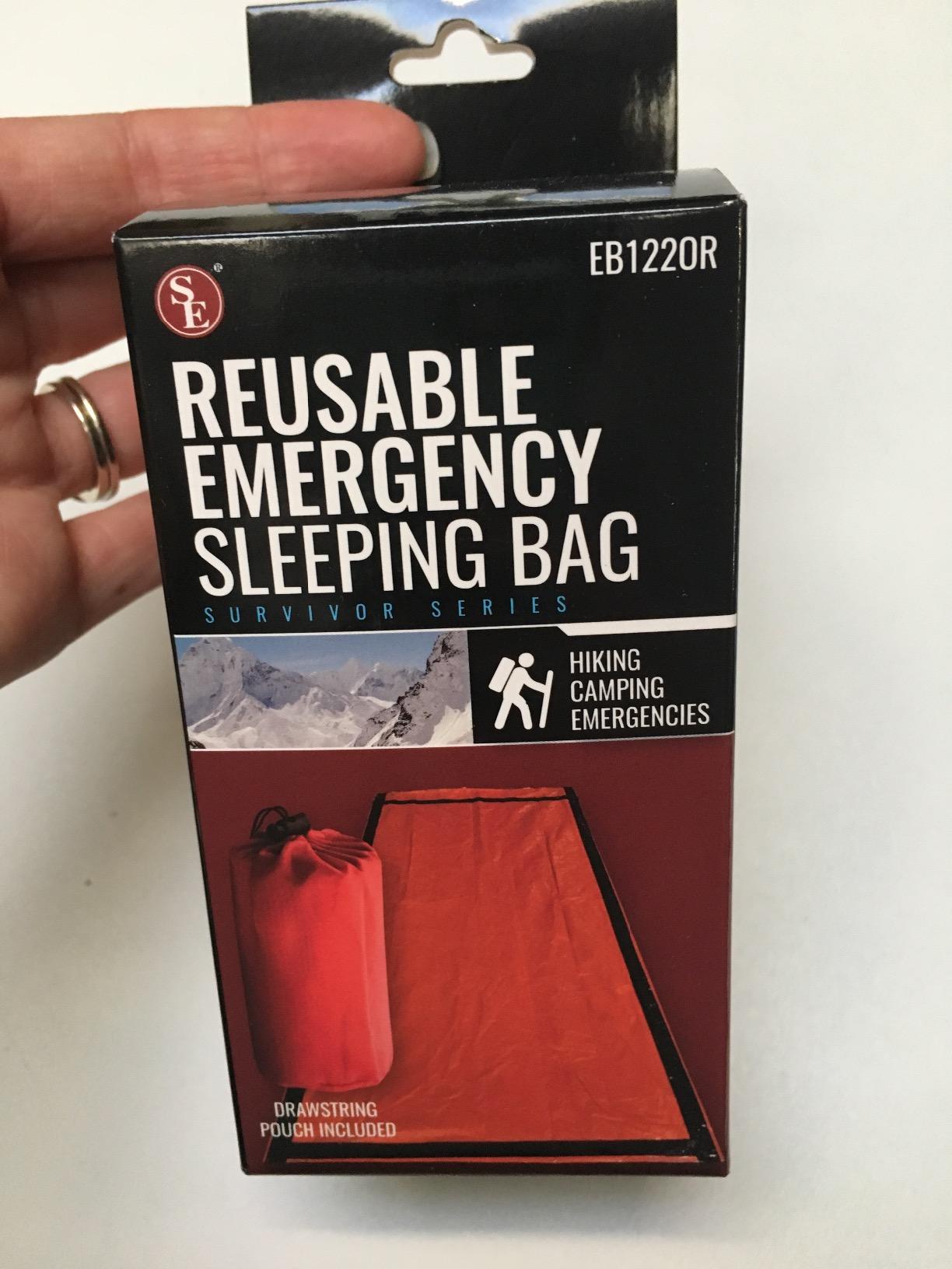SE Survivor Series Army Green Reusable Bivy Sleeping Bag - EB122GN customer photo 2