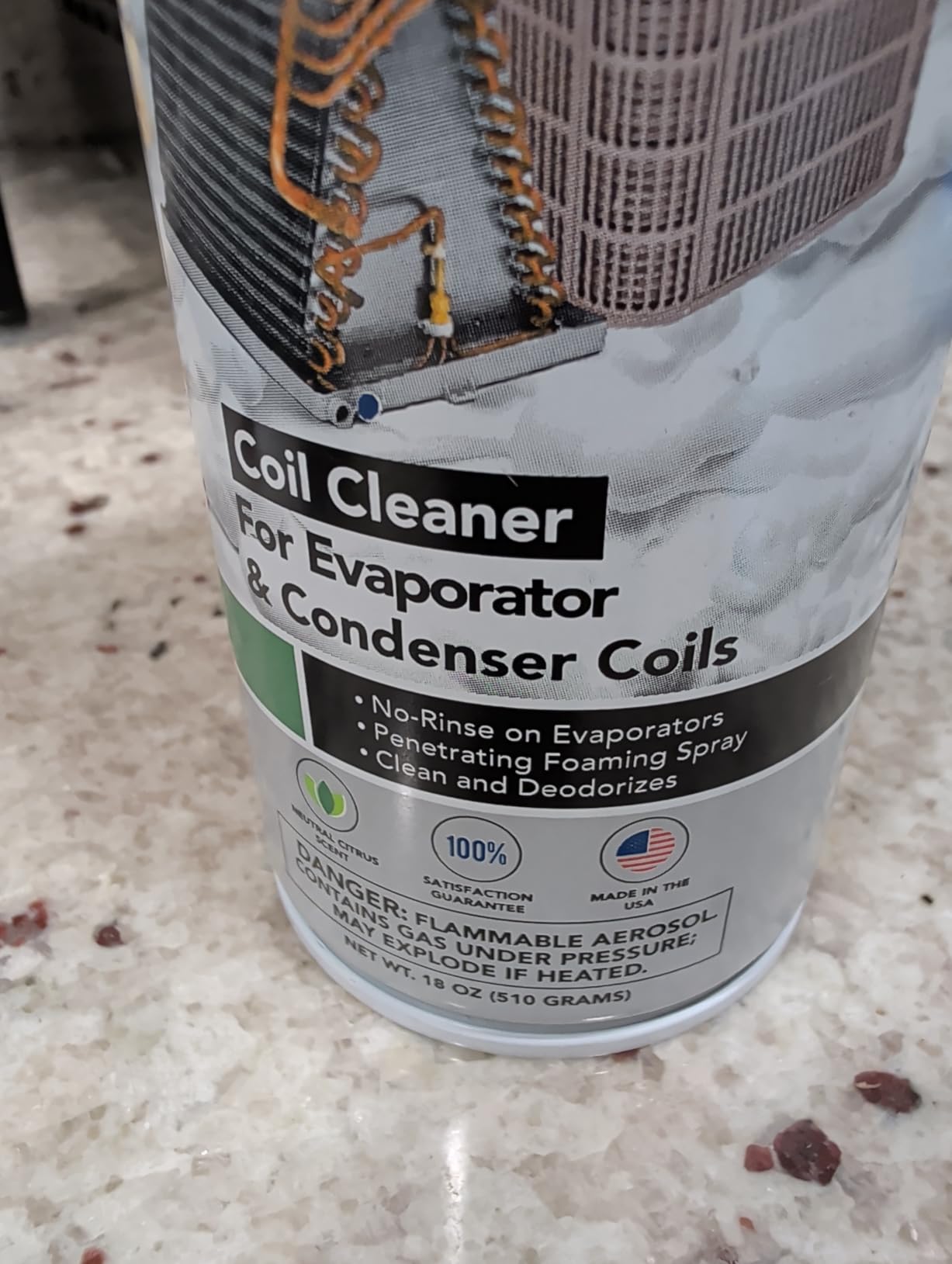 Leak Saver Foam Blaster AC Coil Cleaner Foam Spray | HVAC Coil Cleaner for AC Unit | Professional Deep-Penetrating Formula for Evaporator (No Rinse) & Condenser (Light Rinse) customer photo 2