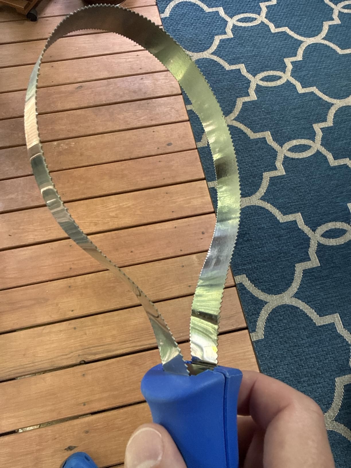 BOTH WINNERS Dual-Sided Shedding Blade with Stainless Steel Blade De-Shedding Tool for All Dog Coat Types- Soft Touch Grip (Burgundy) customer photo 1