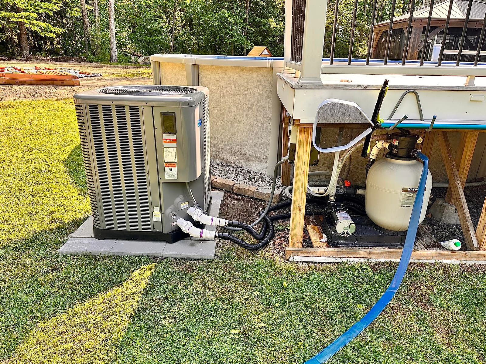Raypak Heat Pump 8450 Model with Titanium Heat Exchanger, 140K BTU TWPH-8450EHT08 customer photo 2