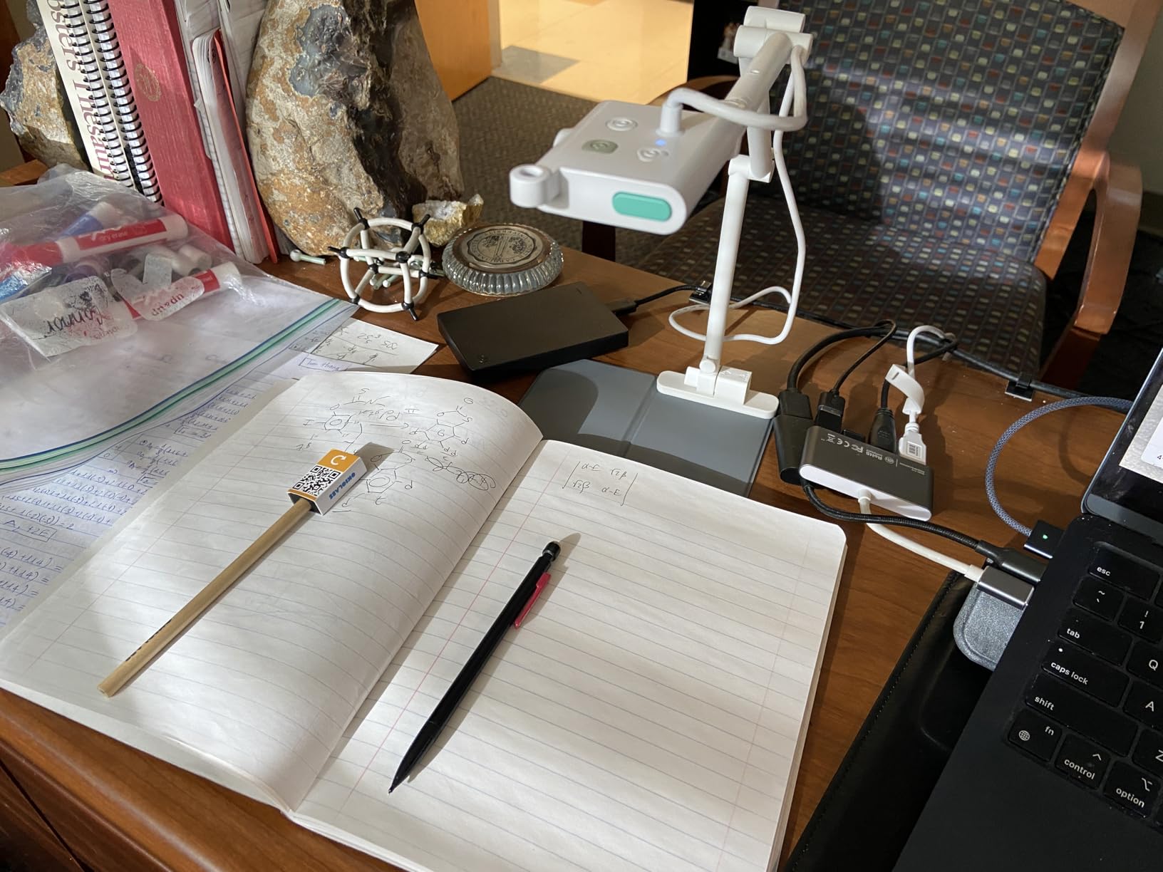 OKIOCAM S-4K 8MP USB Document Camera for Teachers, Ultra HD Portable Setup with AI Smart Pointer (OKIOPoint), Ideal for Distance Learning & Live Demos, Compatible w PC, Mac, Chromebook customer photo 1