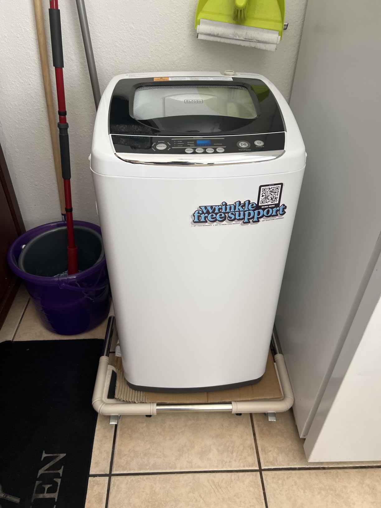 BLACK+DECKER 3.5 Cu. Ft. Portable Dryer, 13.2 lb. Capacity, 120V, BCED37 customer photo 2