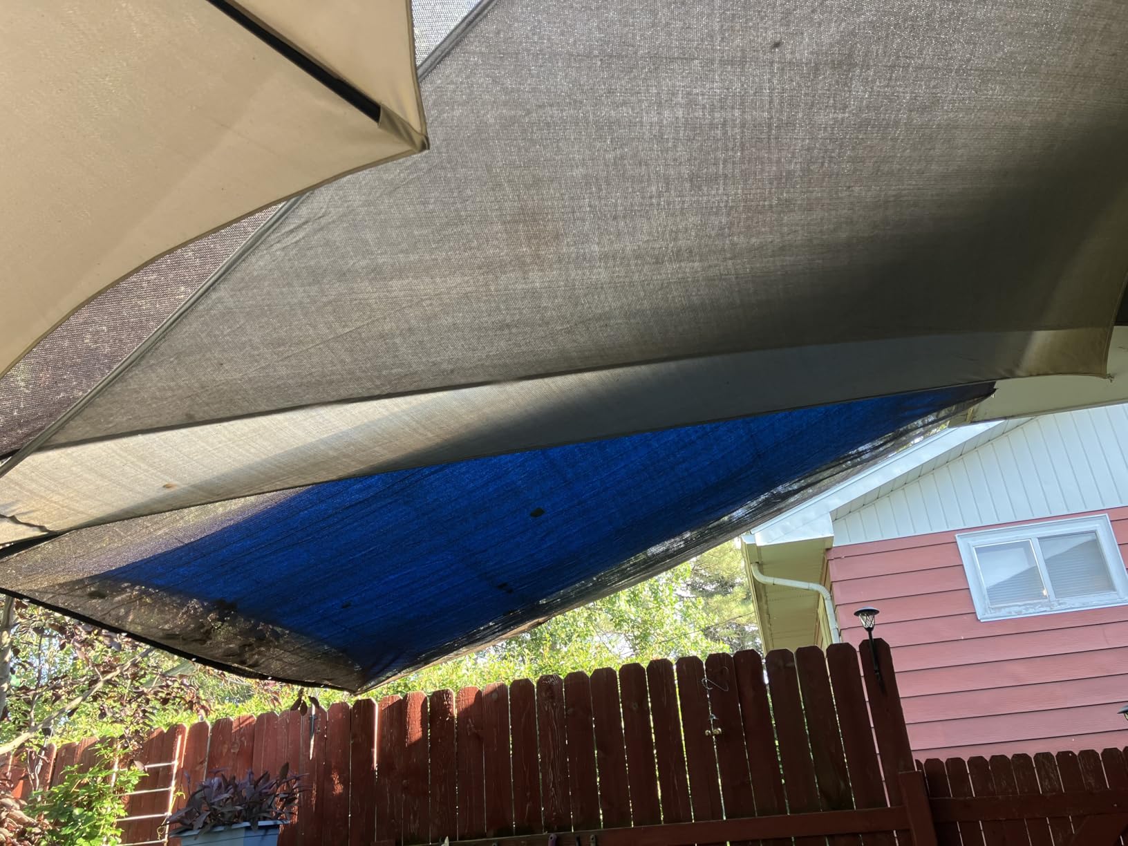 AsterOutdoor Sun Shade Sail Rectangle 16' x 20' UV Block Canopy for Patio Backyard Lawn Garden Outdoor Activities, Cream customer photo 2