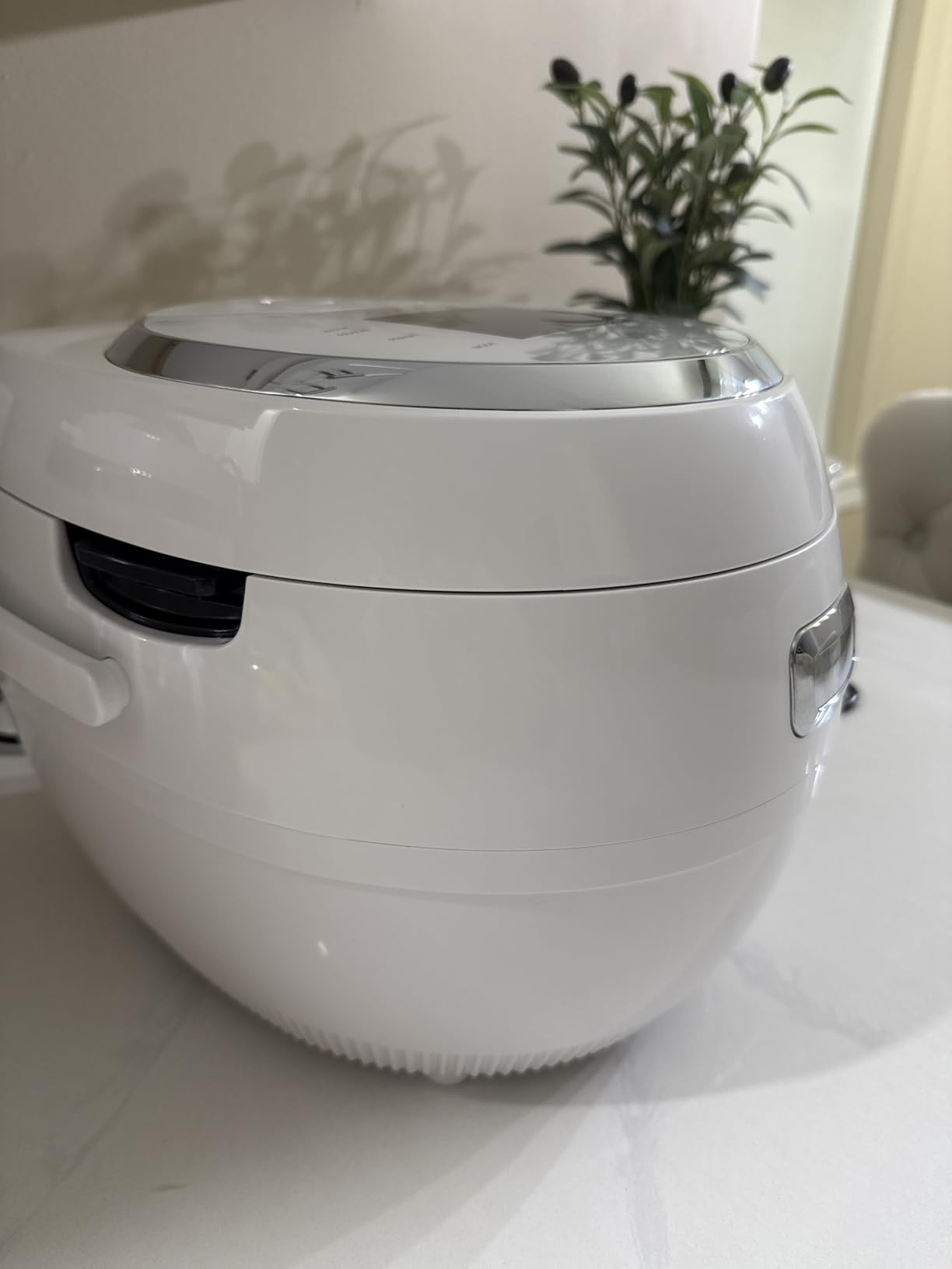 CUCKOO Micom Fuzzy Logic Rice Cooker, 20-Cup Cooked, White, CR-1020F | Large 10-Cup Uncooked Capacity, Nonstick Inner Pot, 15 Cooking Modes, 12-Hour Preset Timer, Steam Plate Included customer photo 2