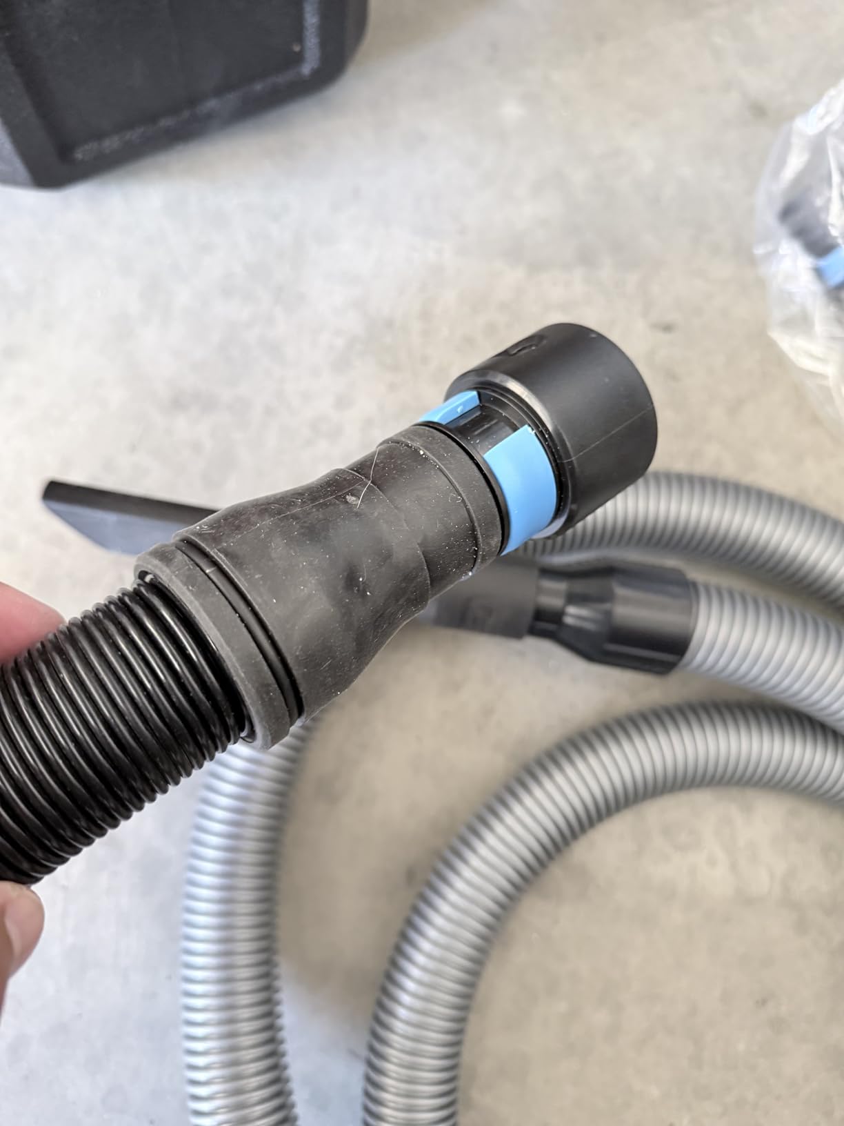 Cen-Tec Systems 94698 Quick Click 10 Ft. Hose for Home and Shop Vacuums with Expanded Multi-Brand Power Tool Adapter Set for Dust Collection customer photo 2