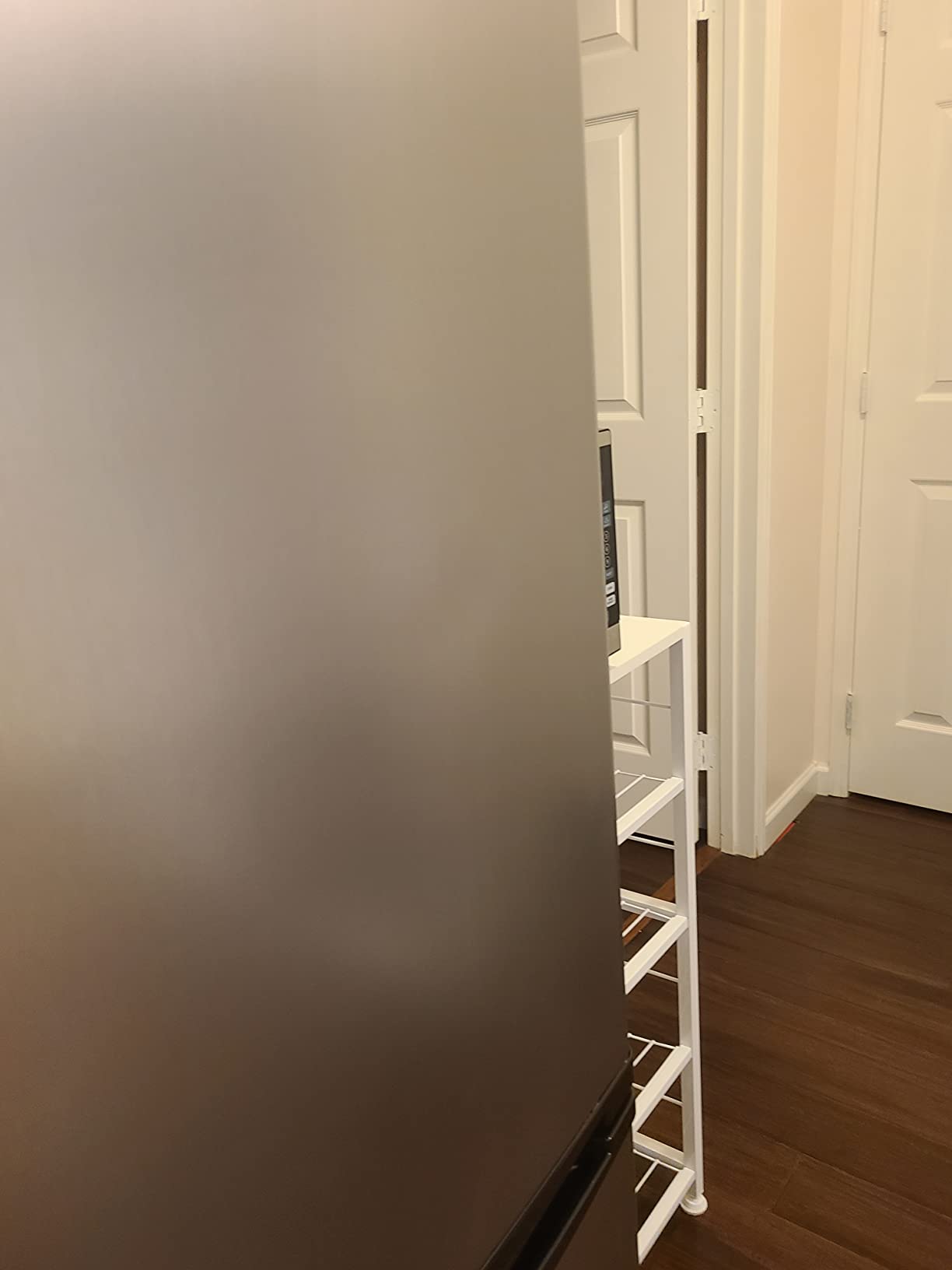 Hamilton Beach Cubic Foot Fridge with Bottom Mount Freezer, 9.2 cu. ft, Stainless customer photo 2