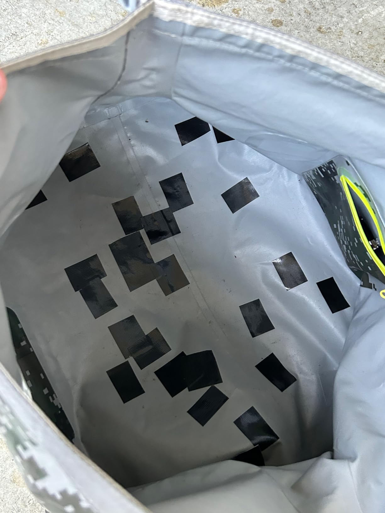 Skog Å Kust Duffelsak Heavy Duty Waterproof Duffel - Gear Bag for Sports, Travel, & More - 90L DigiCamo customer photo 1