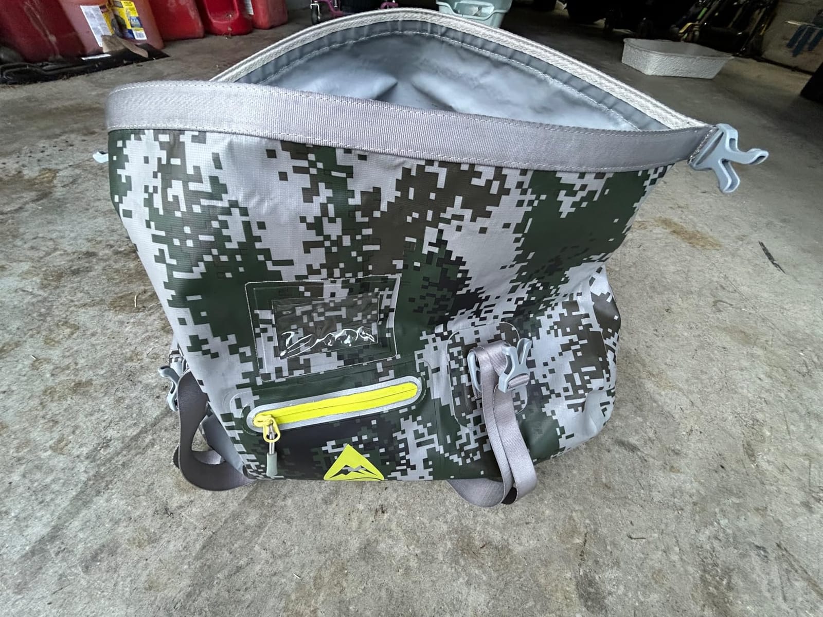 Skog Å Kust Duffelsak Heavy Duty Waterproof Duffel - Gear Bag for Sports, Travel, & More - 90L DigiCamo customer photo 2