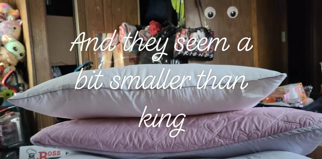 HIMOON Bed Pillows for Sleeping 2 Pack,Queen Size Cooling Pillows Set of 2,Top-end Microfiber Cover for Side Stomach Back Sleepers customer photo 2
