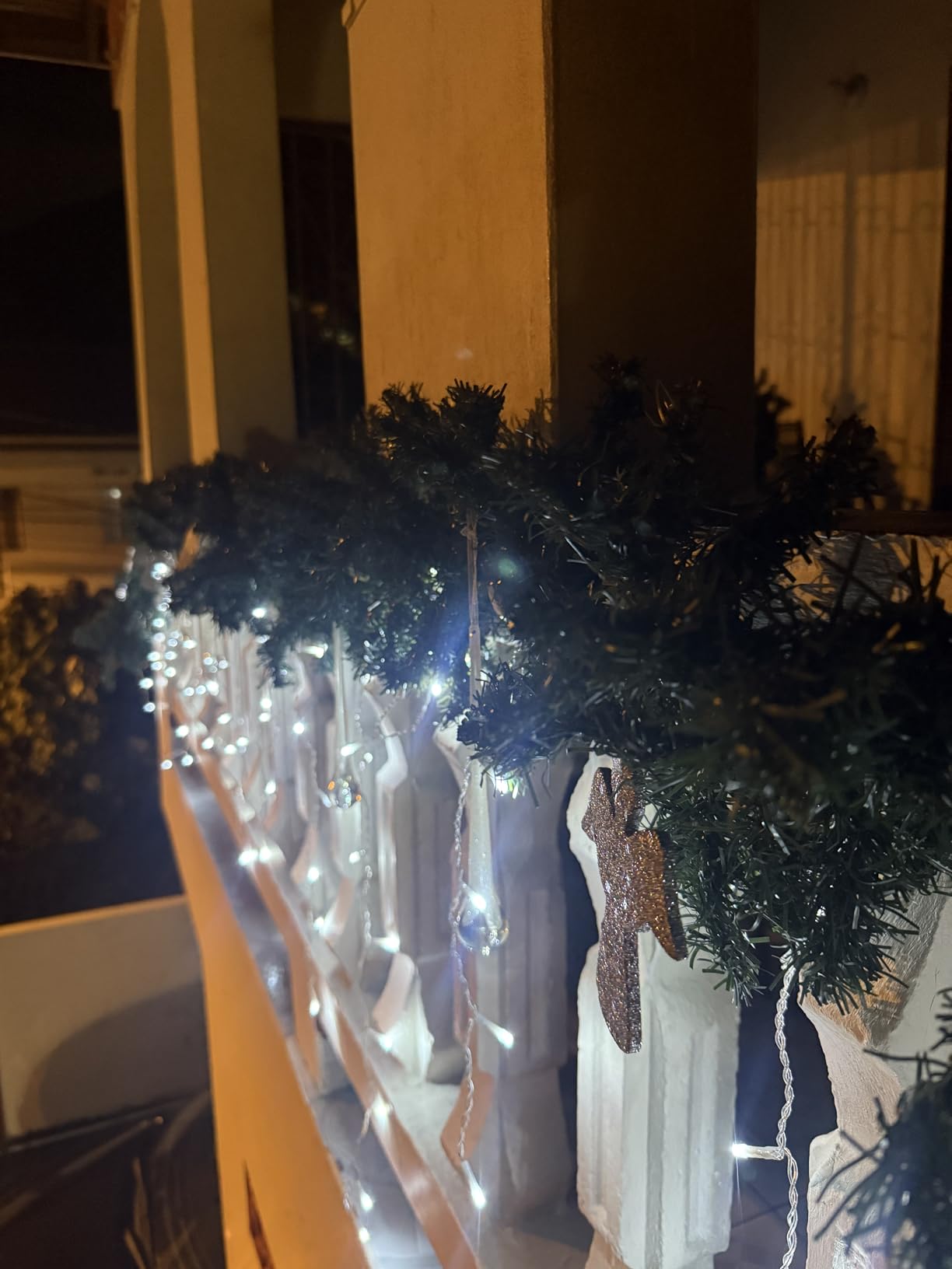 300 LED Christmas Icicle Lights,33FT White String Lights customer photo 2