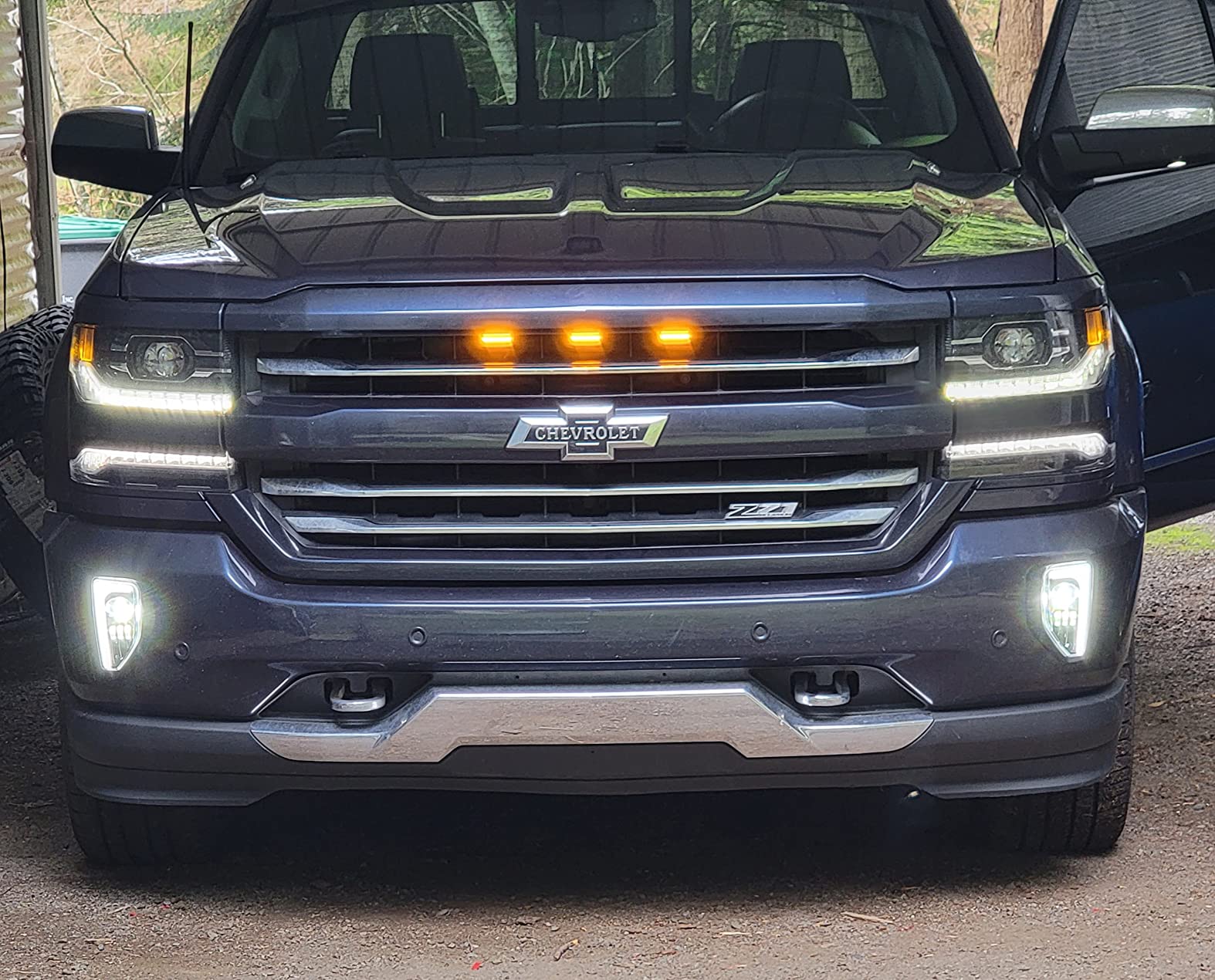 Z-OFFROAD Upgrade LED Fog Lights Bumper Driving Lamps for 2007-2014 Silverado 2007-2015 Suburban Tahoe 2007-2013 Avalanche Pick Up Truck - Black customer photo 1
