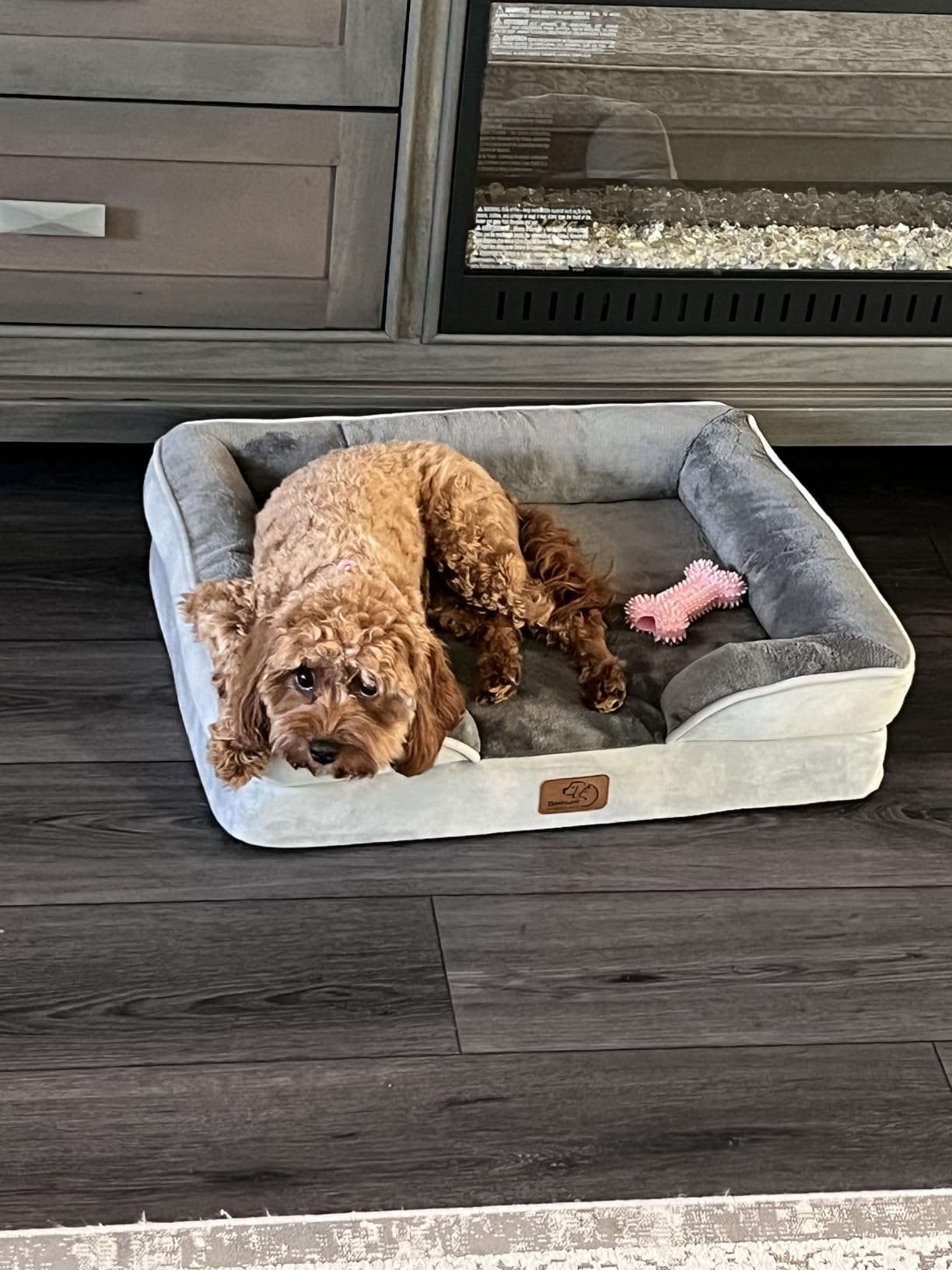 Bedsure Orthopedic Dog Bed Medium with Removable Washable Cover, 28