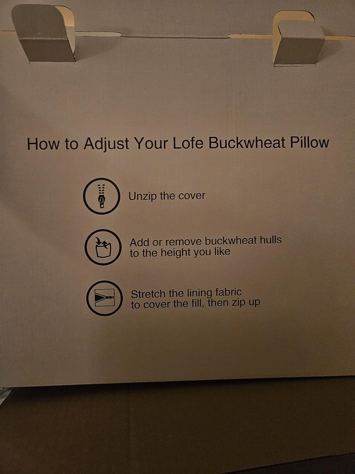Organic Buckwheat Pillow for Sleeping with Organic Cotton Pillowcase customer photo 1