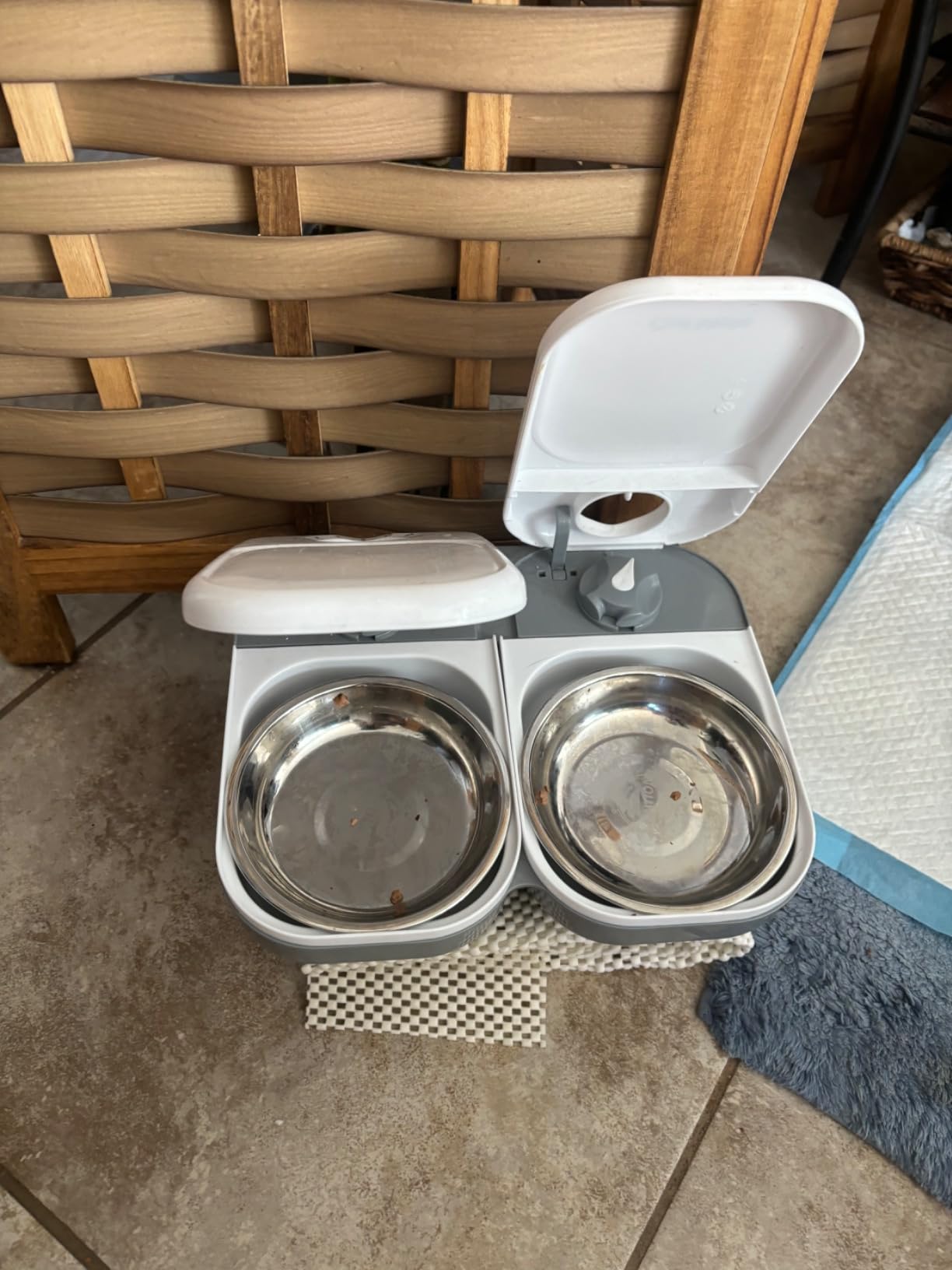 Cat Mate C200 Automatic 2 Meal Pet Feeder with Timer for Cats & Small Dogs customer photo 2