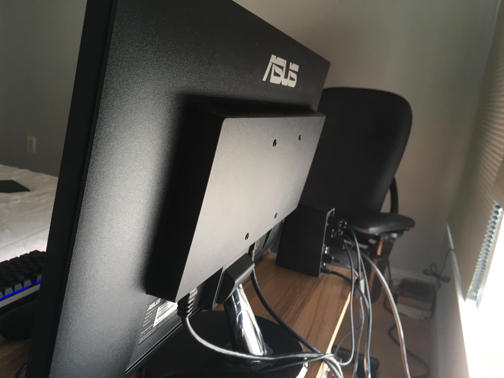 ASUS VA24DQ 24 Inch 1080P Computer Monitor, HDMI, DisplayPort, VGA, Speaker customer photo 2