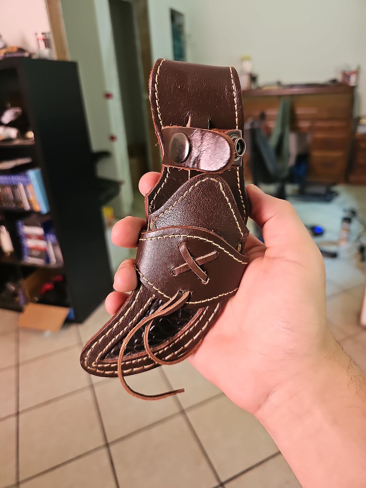 Handmade Damascus Karambit Knife Curved Full Tang 7,5