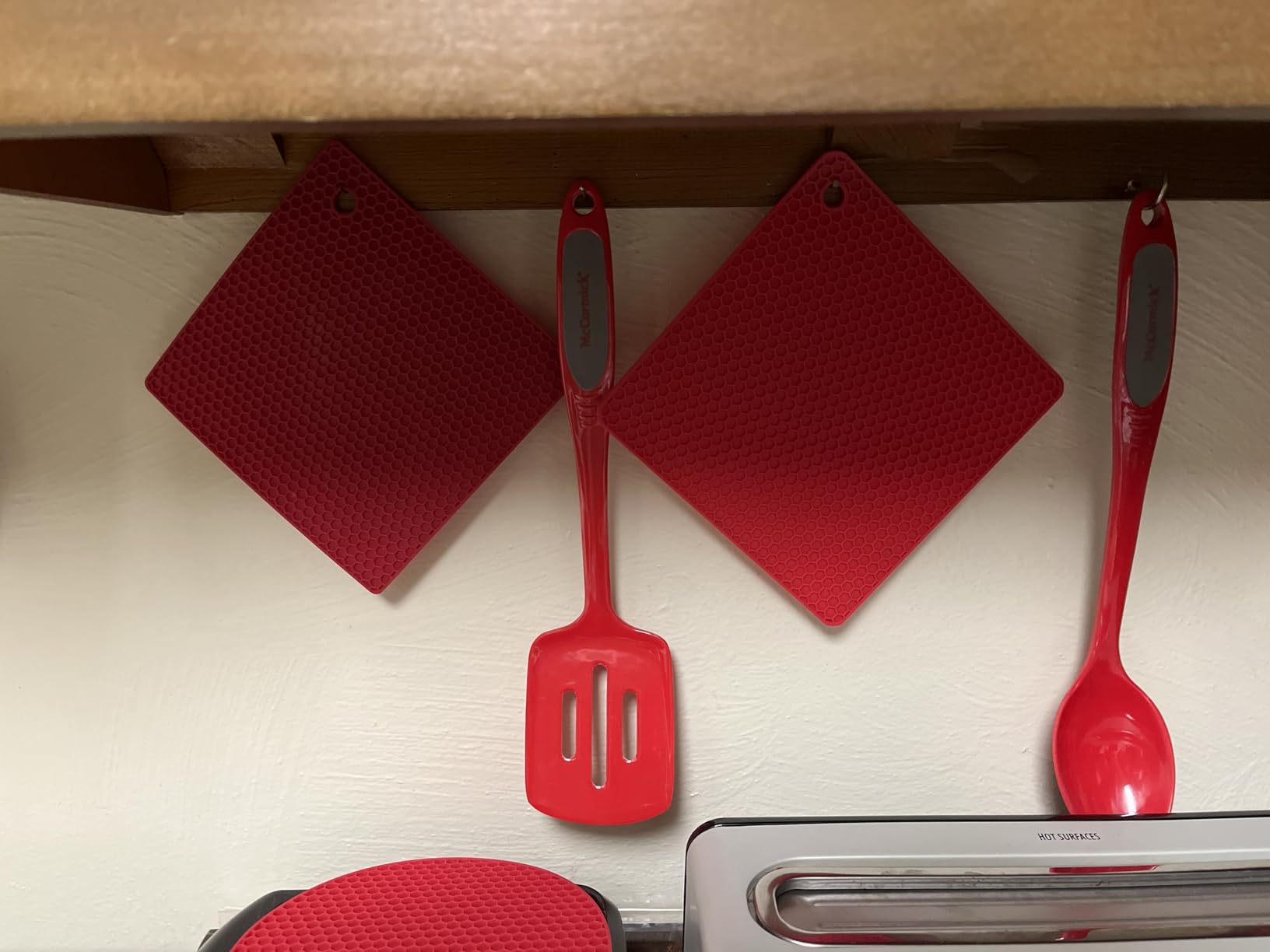 Joyhalo 4 Pack Trivets for Hot Dishes customer photo 2