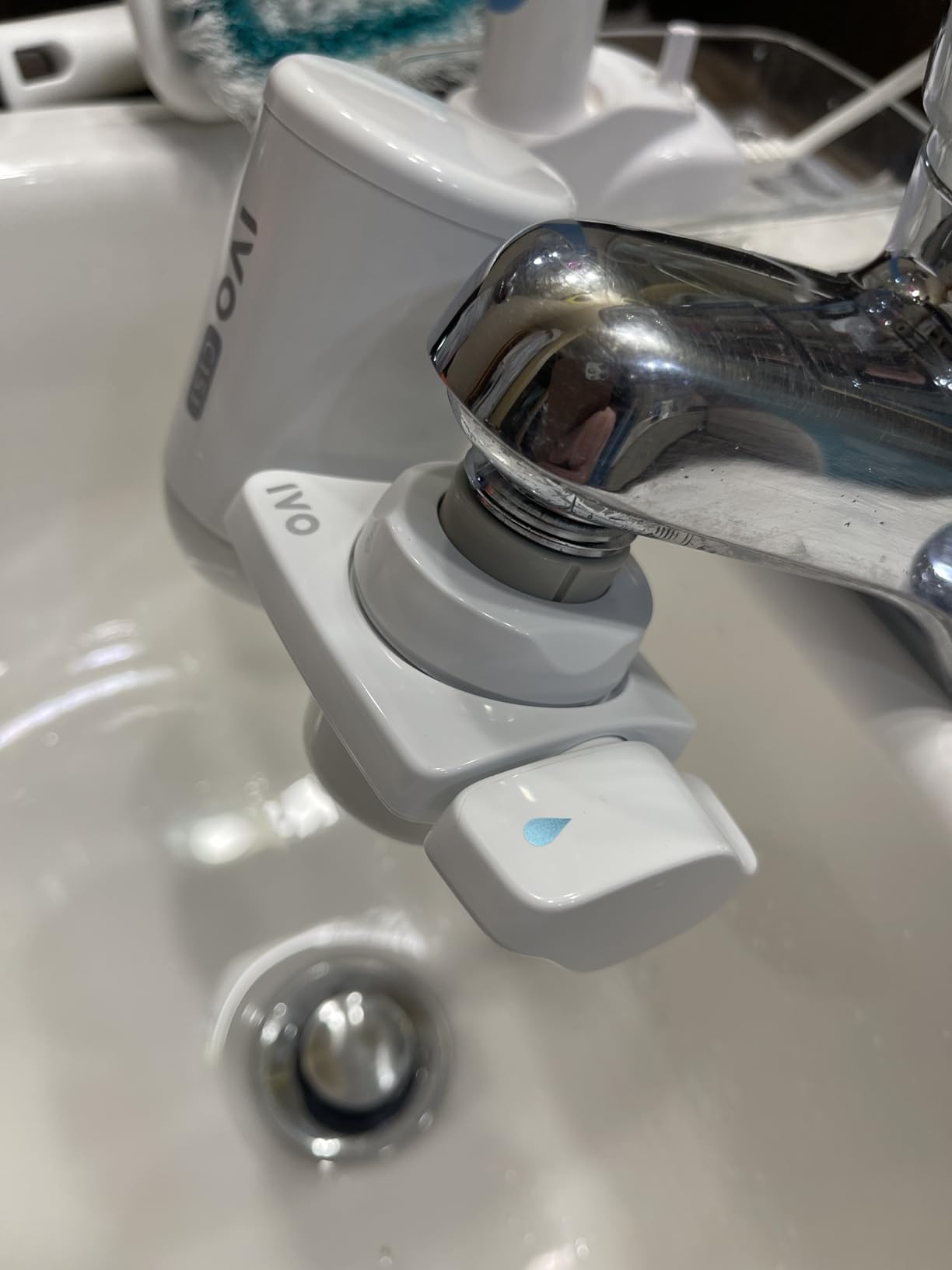 IVO Water Filter for Sink Faucet – 4-Stages with Microfiltration Technology – Removes Chlorine, Rust, Sediments and Microscopic Contaminants – Retains Healthy Minerals customer photo 2