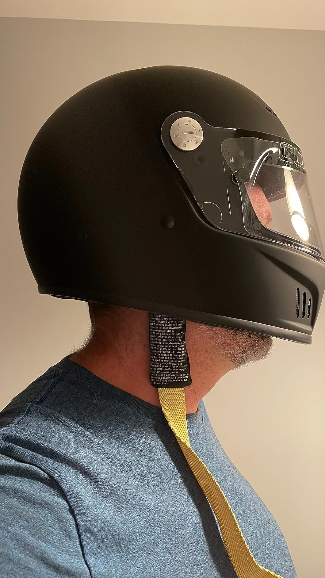 Conquer Snell SA2025 Approved Full Face Auto Racing Race Car Helmet - Adult | Men | Women | Youth - (Black / White / Silver) customer photo 2