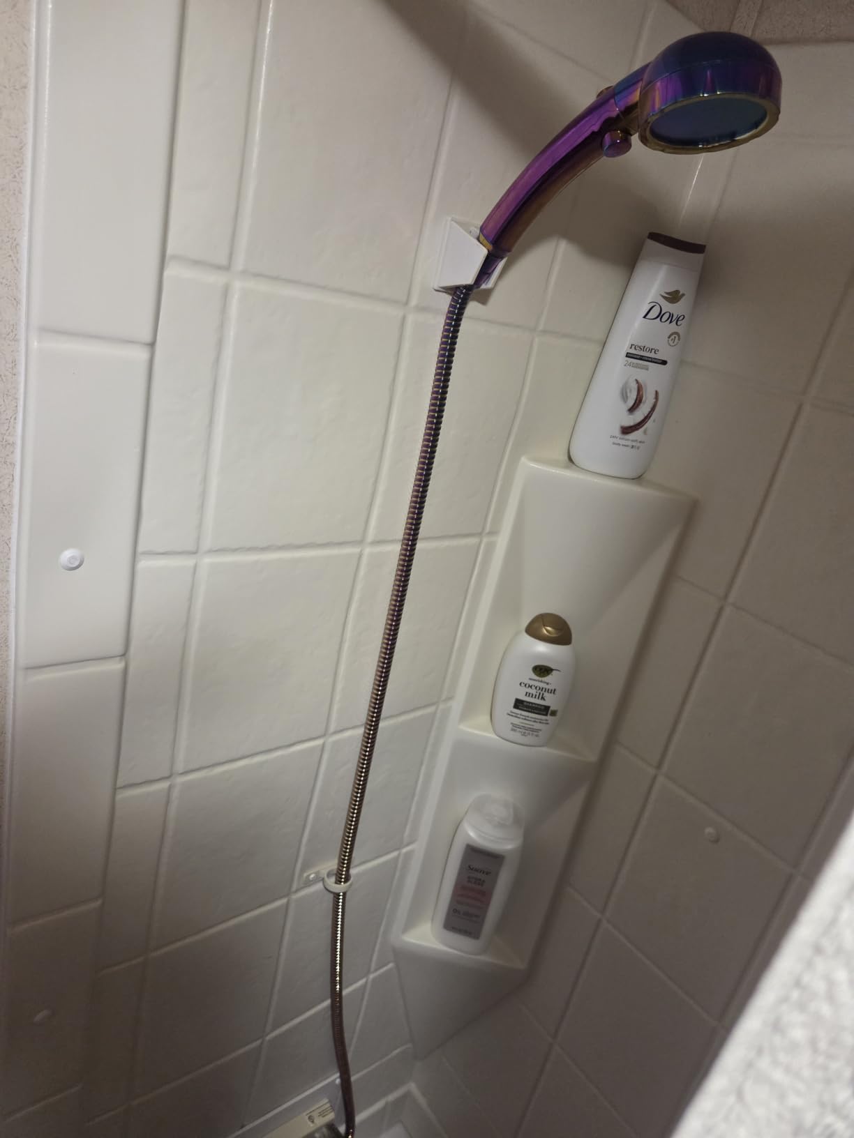 KAIYING High Pressure Handheld Shower Head with ON/OFF Pause Switch customer photo 2