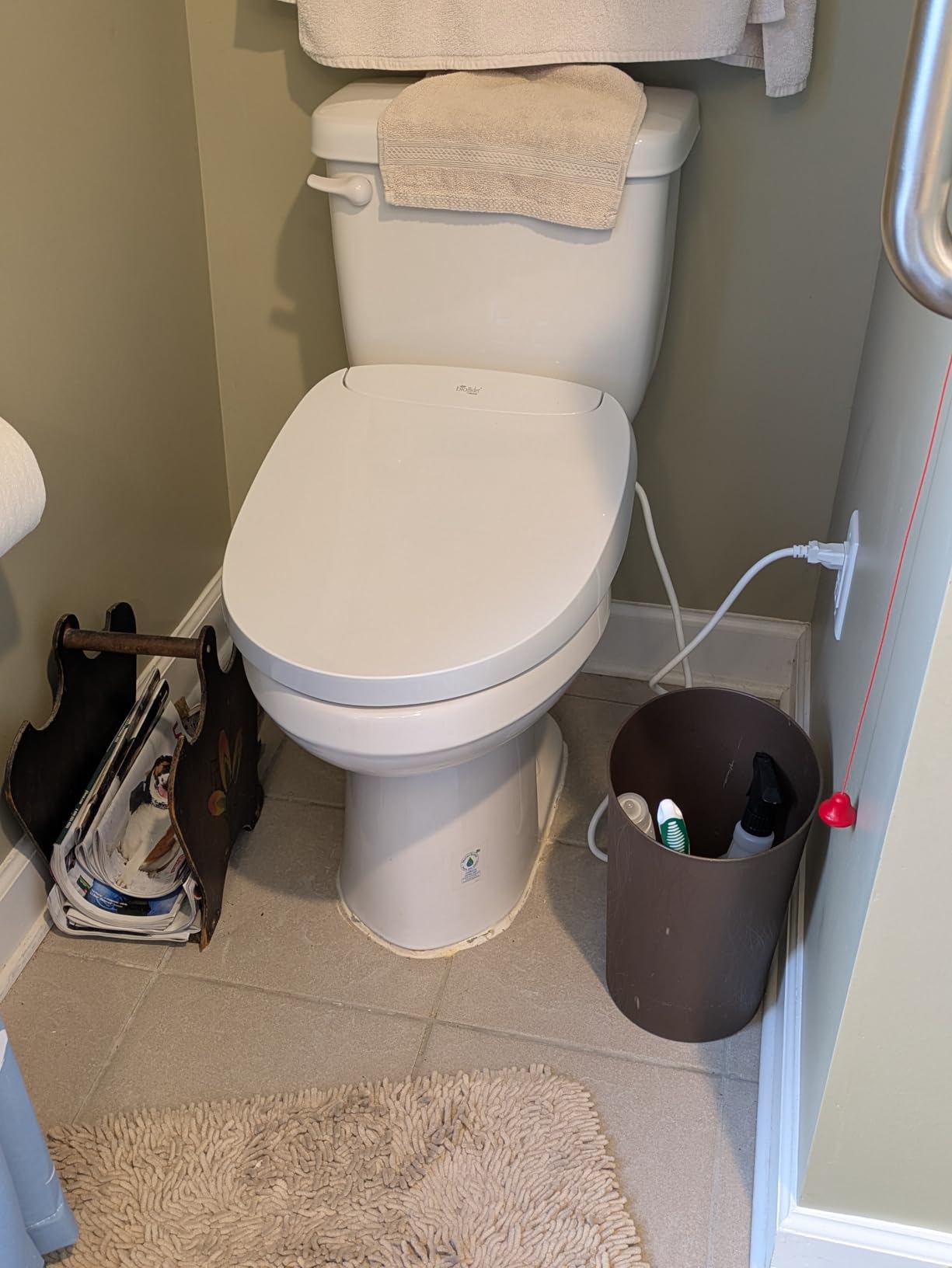 Bio Bidet DLS Premium Heated Bidet Seat, Warm Water & Air Dryer, Auto Open and Slow Close Lid, Elongated customer photo 2