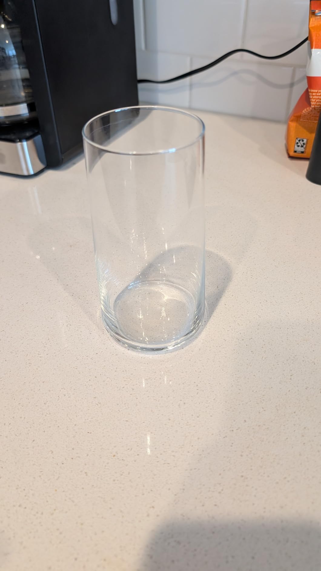 Krosno Water Glasses Set of 6, 18.3 oz, Avant-Garde Collection | Drinking Glasses, Lead-Free Crystal Glassware, Juice Glasses, Highball Glass Set, Dishwasher Safe, Made in Europe customer photo 1