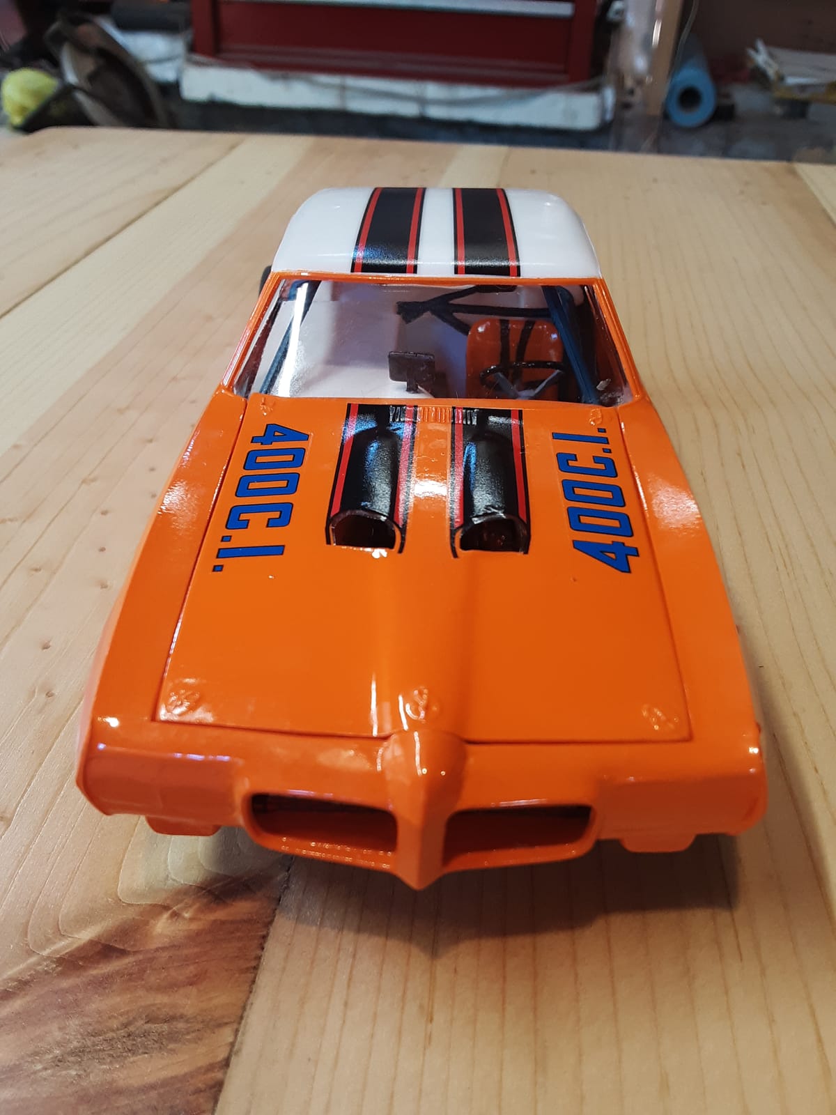 MPC Pontiac GTO Super Stocker 1:25 Plastic Model Kit, Chrome (MPC939M) customer photo 2