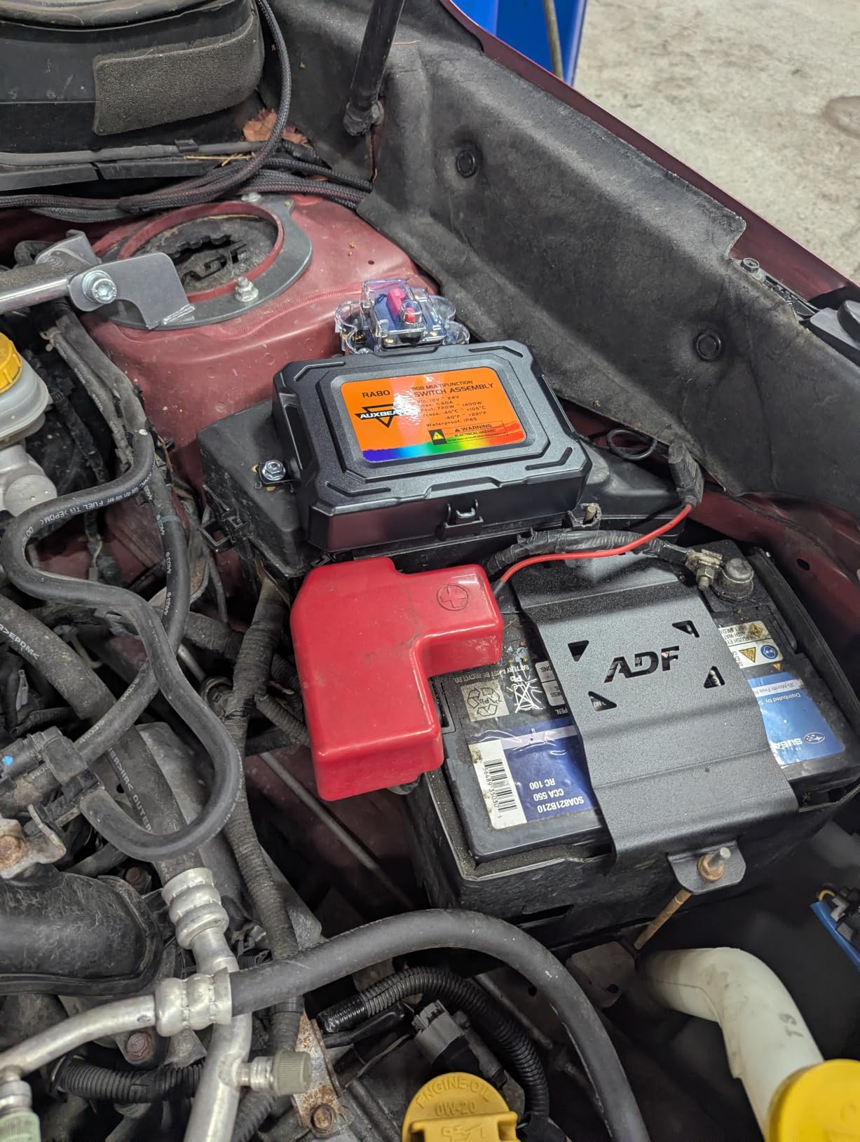 Auxbeam 8 Gang Switch Panel BA80, Universal Circuit Control Relay System customer photo 1
