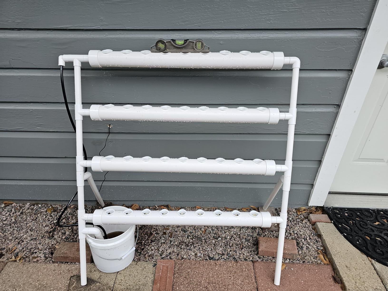 Hydroponics Growing System Kit 36 Plant Sites Food-Grade PVC-U Pipes Hydroponic Grow Kit Gardening System for Vegetables,Fruits,Herb customer photo 1