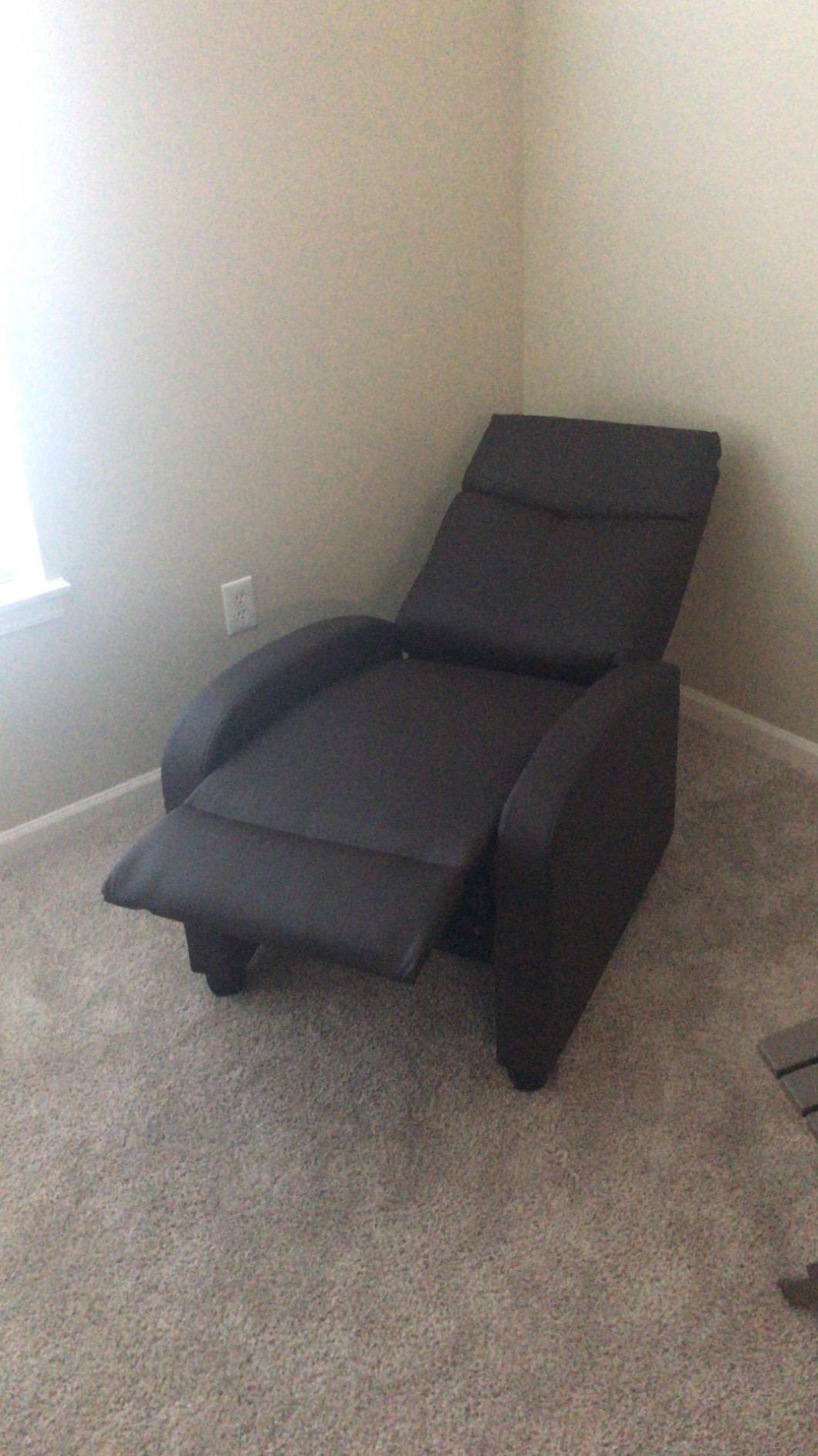 Devoko Massage Recliner Chair Reclining Sofa Pu Leather Living Room Chair customer photo 1