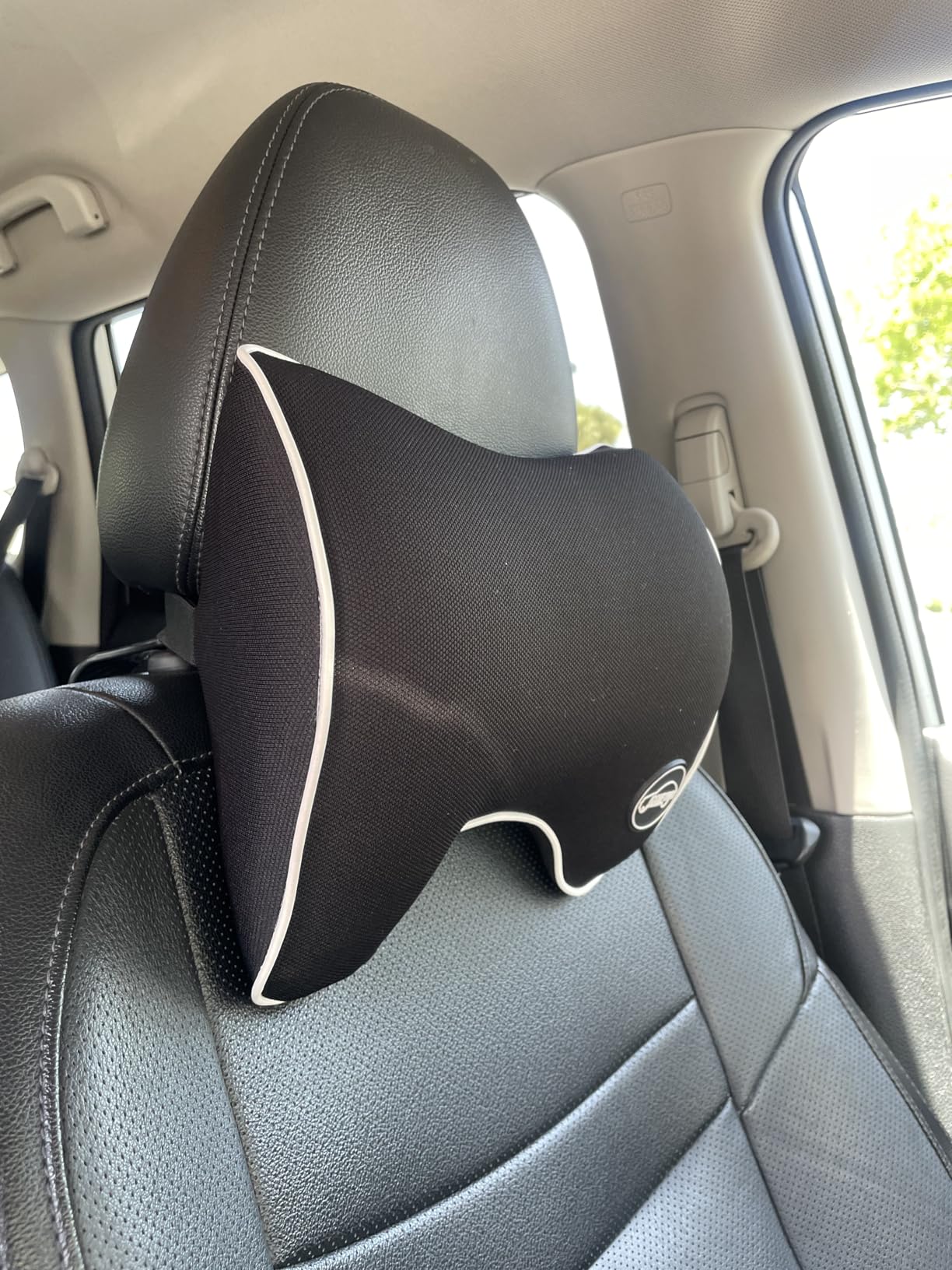 Car Neck Pillow for Car Driving, Car Seat Neck Rest Support for Car Pillow | Ergonomic Design For Driving or Sleeping with Adjustable Strap, Neck Pain Relief With Soft Memory Foam & Breathable Material customer photo 1