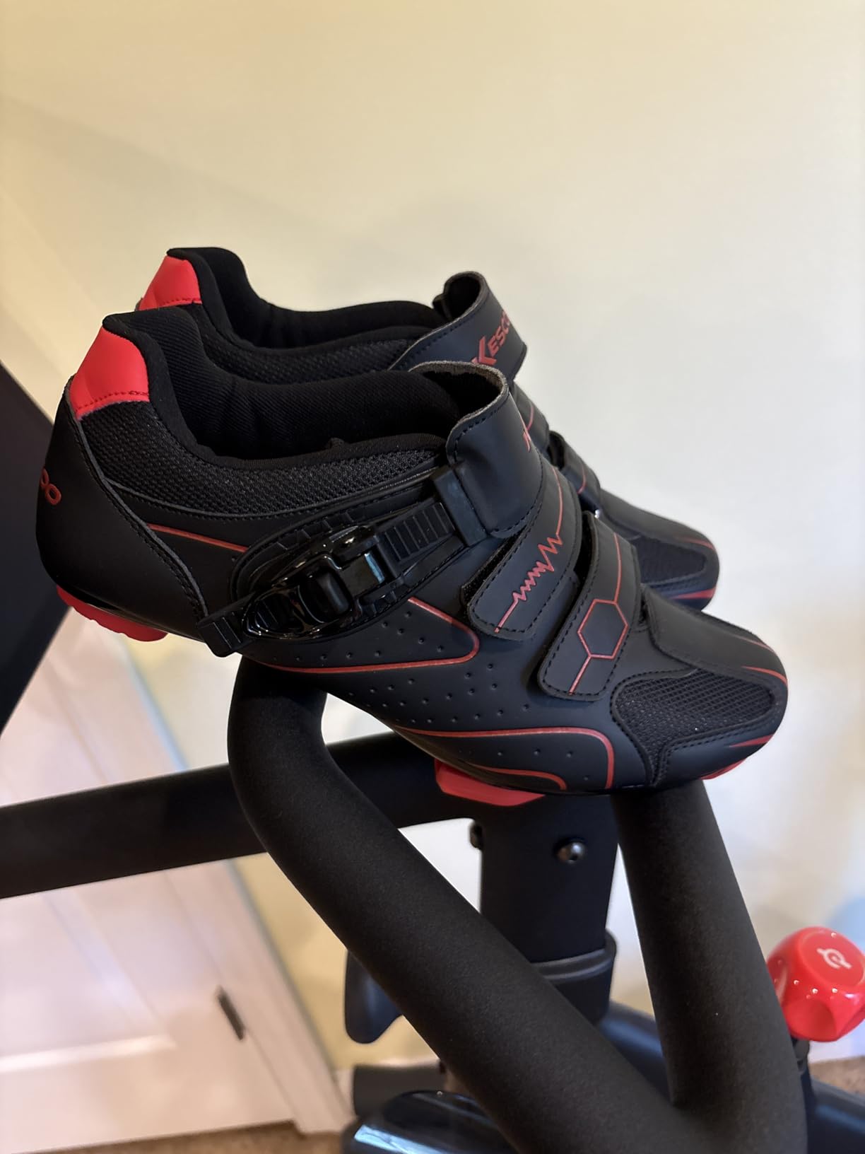 KESCOO Unisex Cycling Shoes Compatible with Peloton Indoor Road Bike customer photo 1