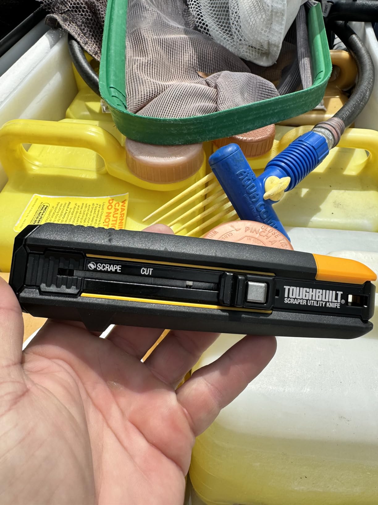 ToughBuilt - Scraper Utility Knife, 5 Blades, Quick-Change, TB-H4S5-01 customer photo 1