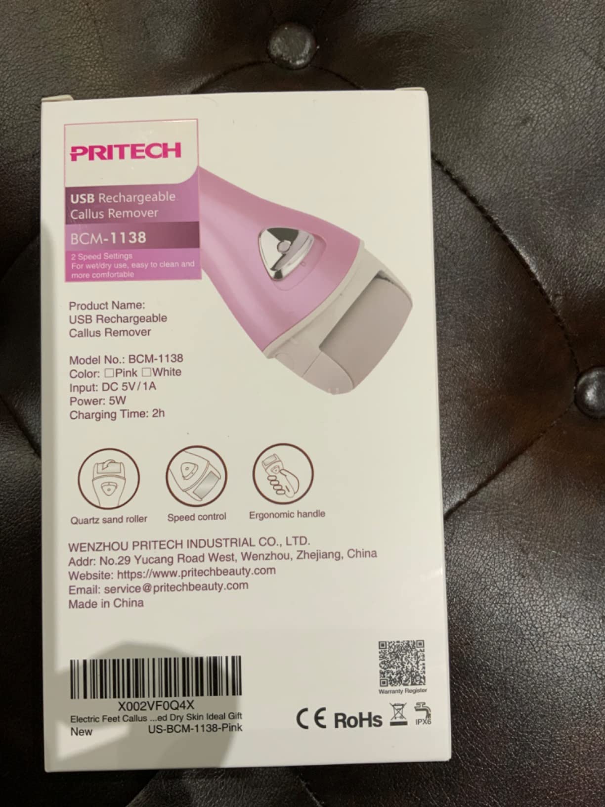 Electric Foot Callus Remover, Rechargeable Foot File for Dead Skin Care customer photo 1