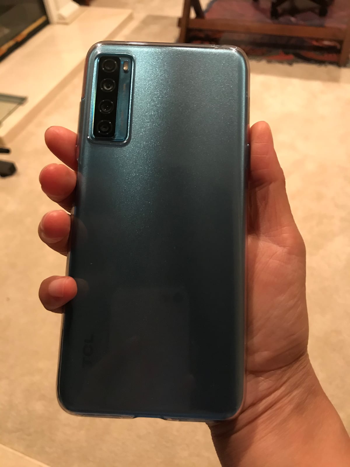 TCL 20S Unlocked Android Smartphone with 6.67” Dotch FHD+ Display, 64MP Quad Rear Camera System, 128GB+4GB RAM, 5000mAh Battery with Fast Charging, North Star Blue customer photo 1