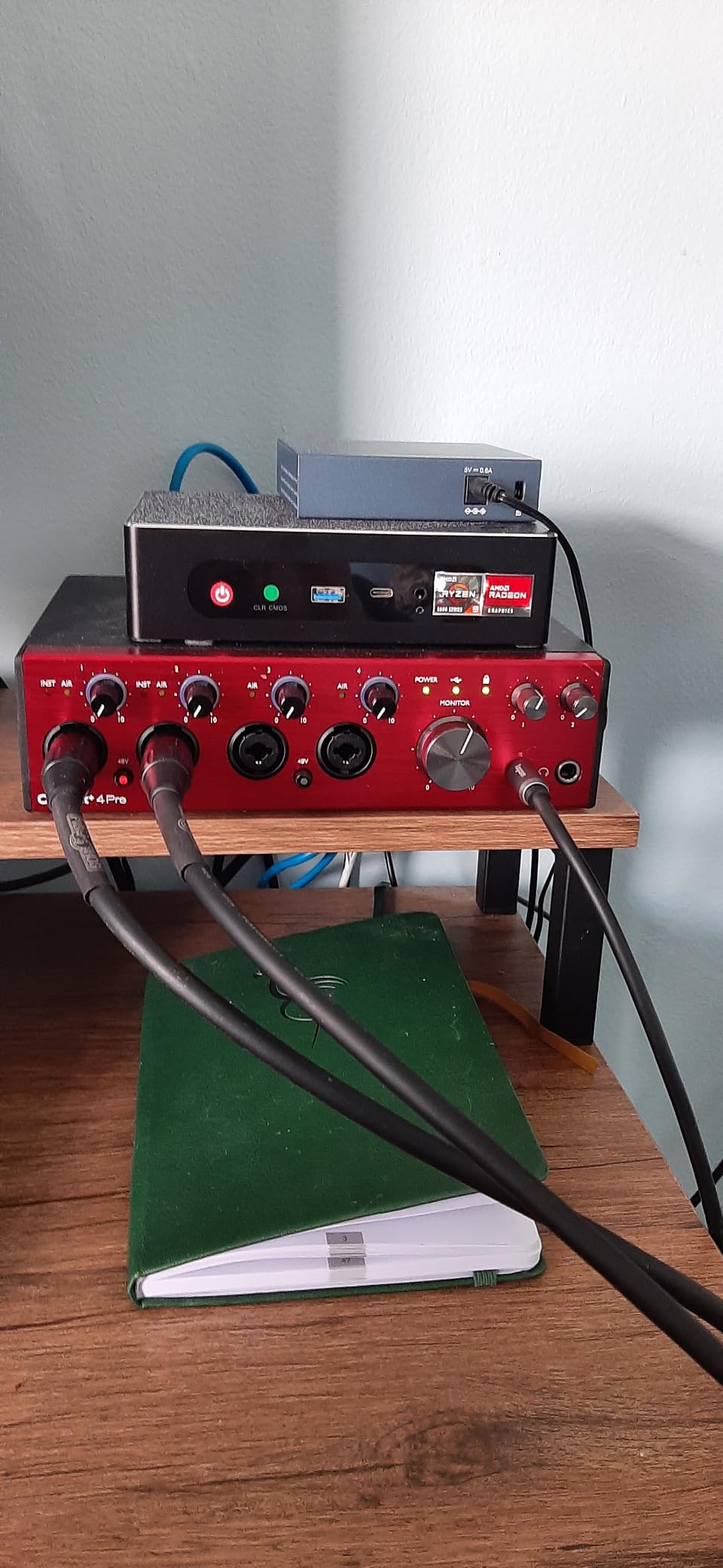Focusrite Clarett+ 4Pre 18-In/8-Out USB-C Audio Interface customer photo 1