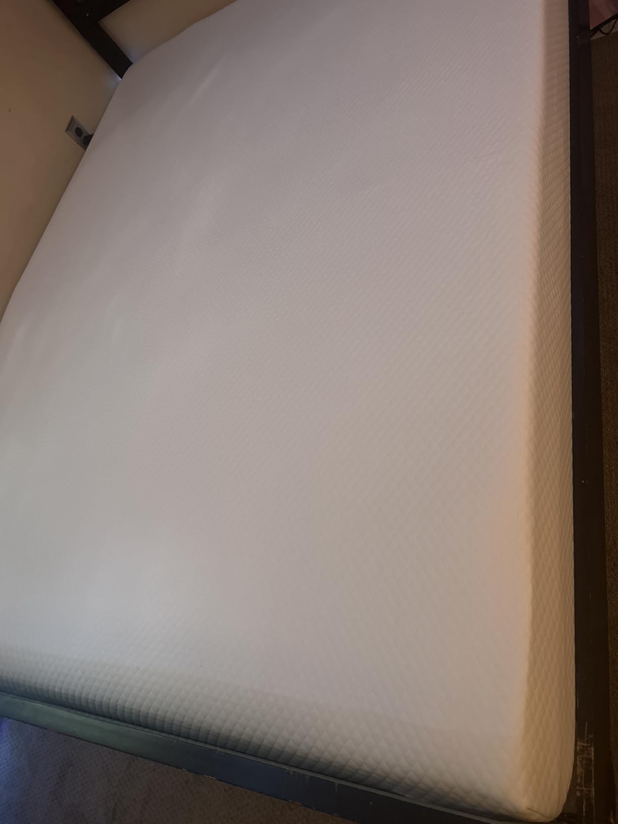 FDW | 8 Inch Queen Mattress | Medium Firm | Gel Memory Foam | White | Dual Construction | Pressure Relief, Cooling Foam, Removable and Washable Cover | Bed in a Box, CertiPUR-US Certified customer photo 2