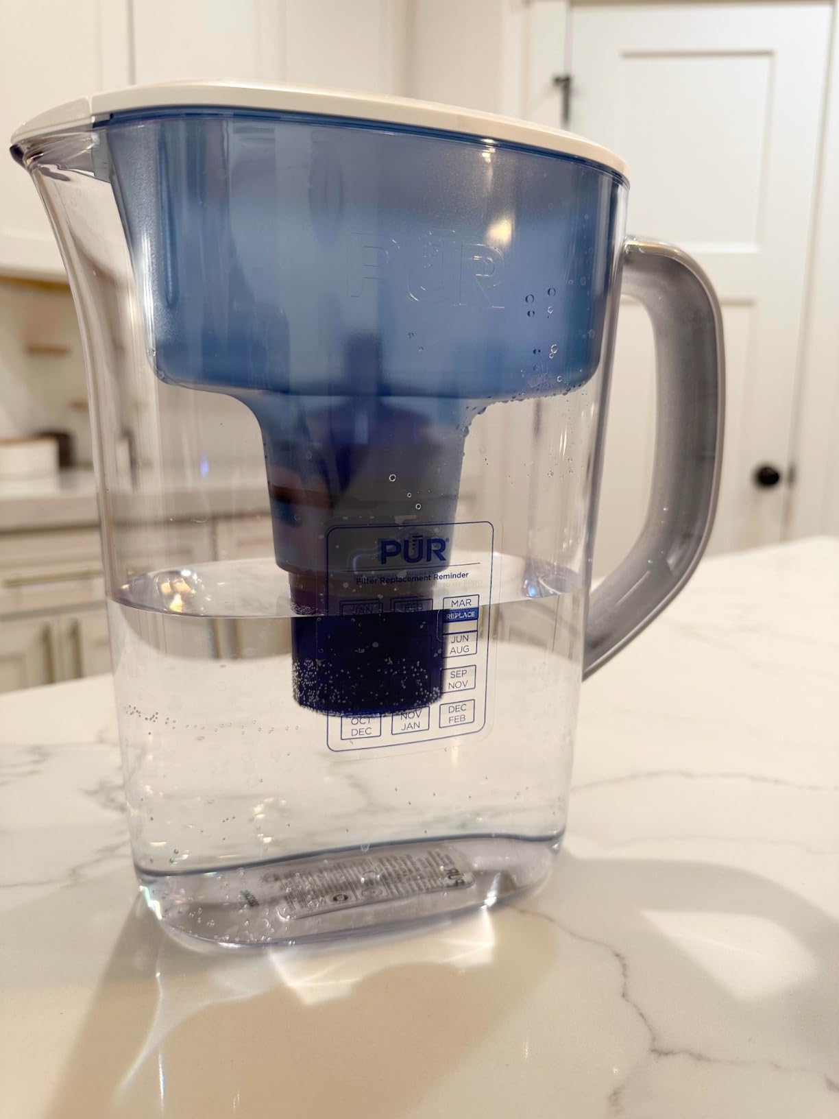 PUR 7-Cup Water Filter Pitcher, Includes 1 Genuine PUR Filter, White customer photo 2